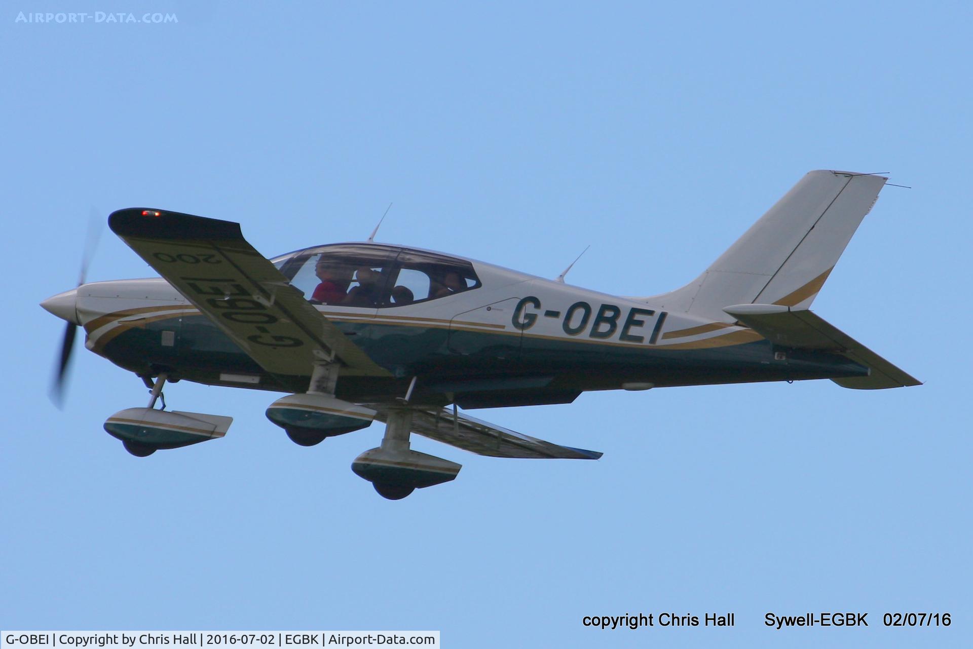 G-OBEI, 2002 Socata TB-200 Tobago XL C/N 2096, at Aeroexpo 2016
