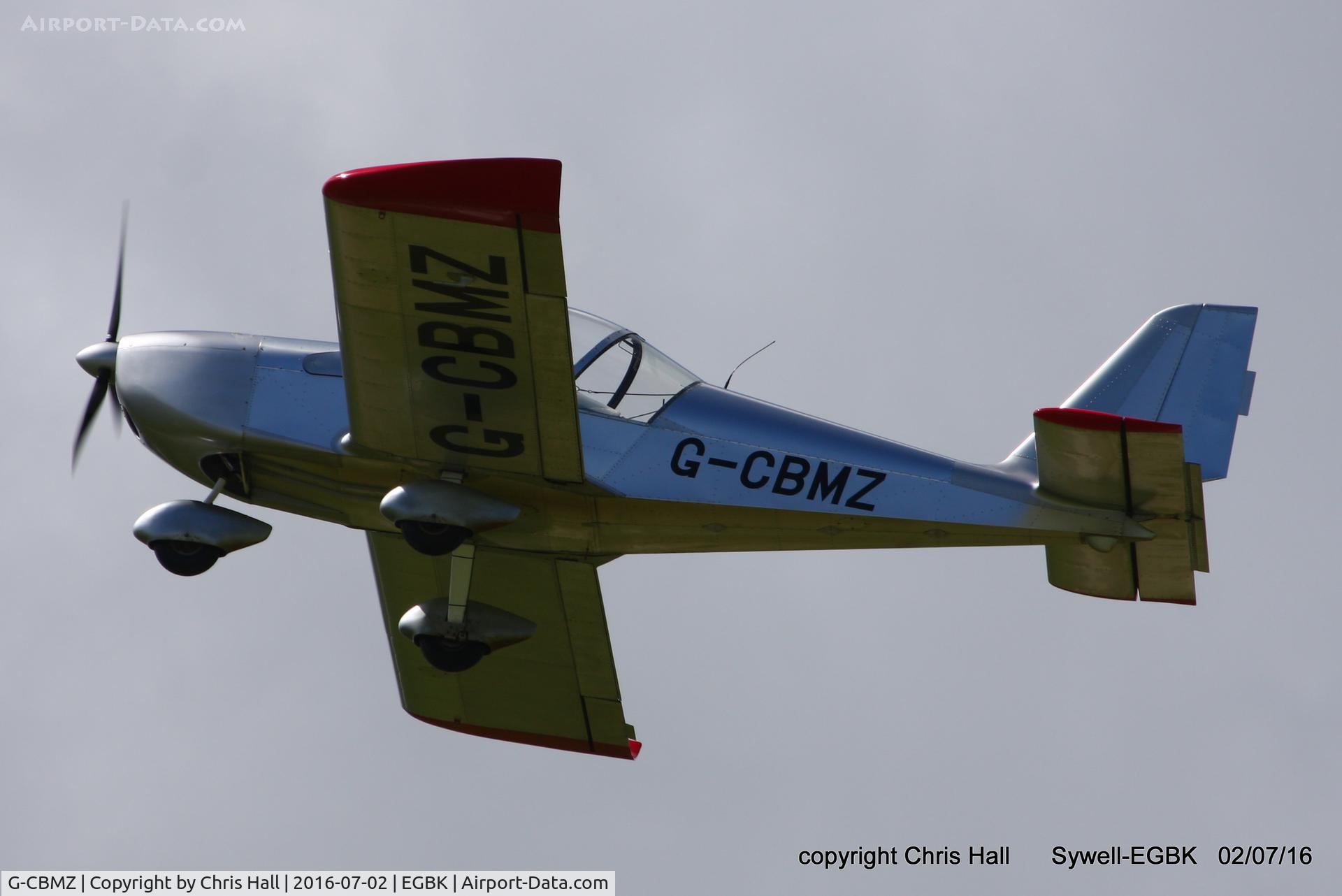 G-CBMZ, 2002 Aerotechnik EV-97 Eurostar C/N PFA 315-13890, at Aeroexpo 2016