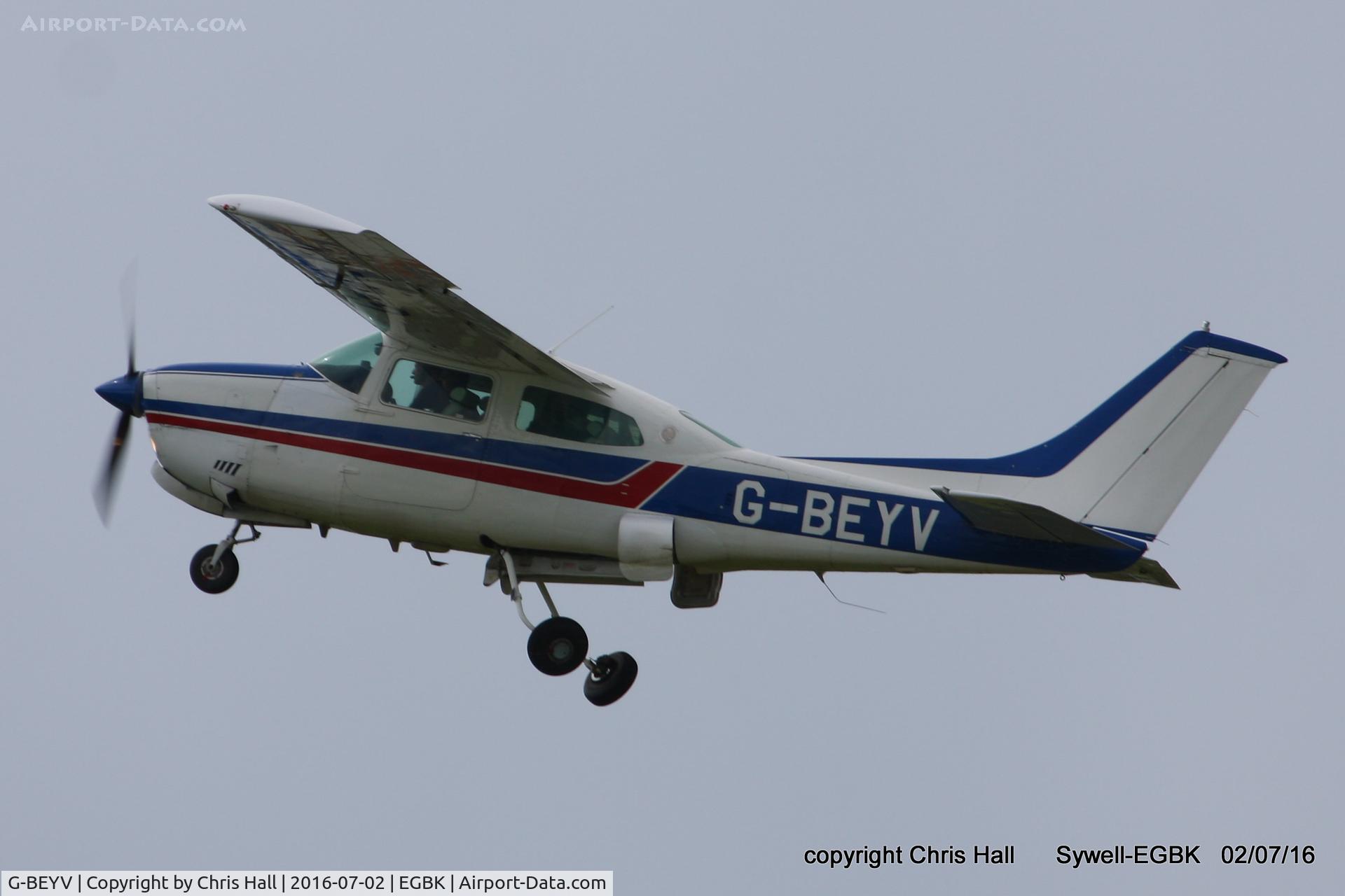 G-BEYV, 1977 Cessna T210M Turbo Centurion C/N 21061583, at Aeroexpo 2016