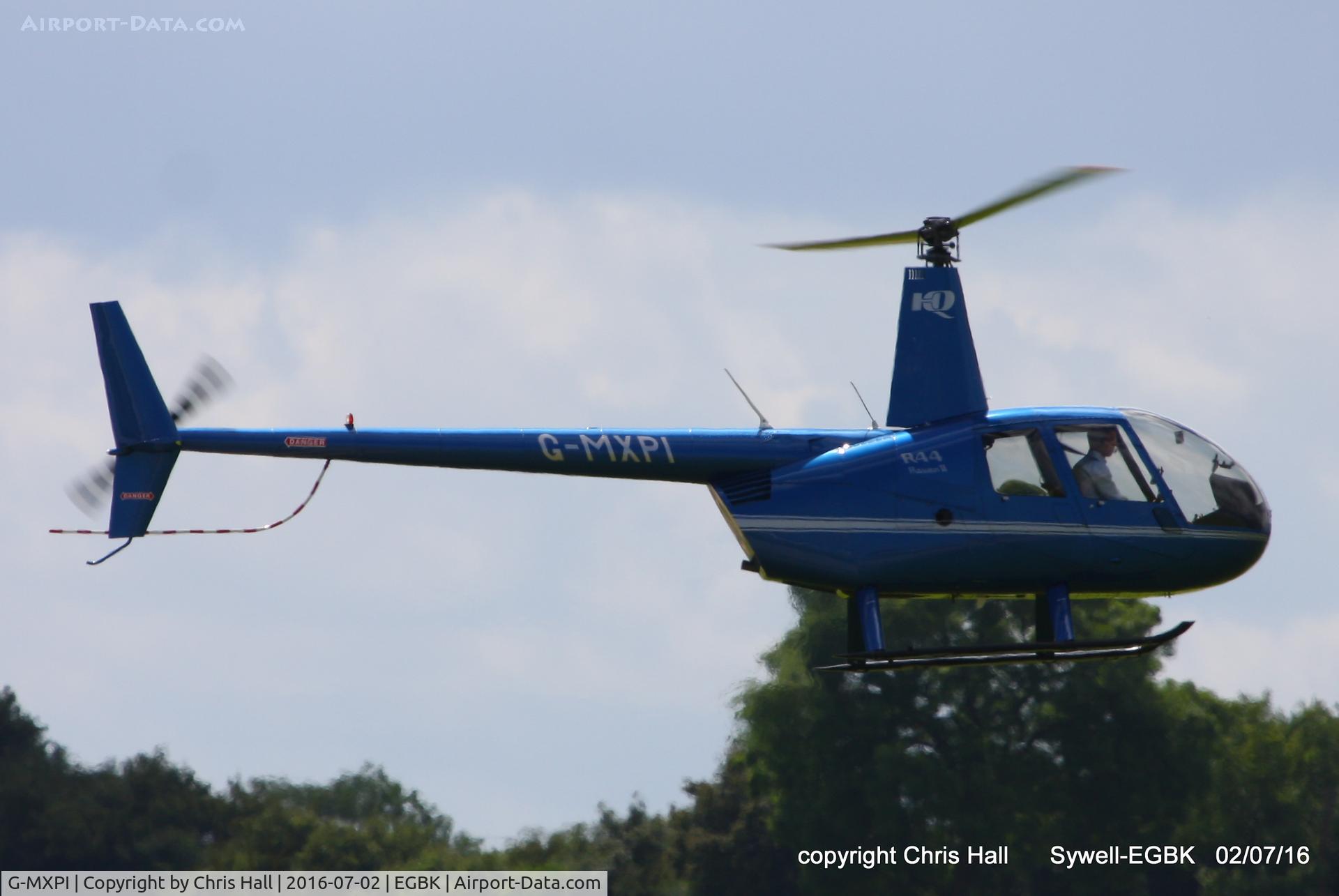 G-MXPI, 2009 Robinson R44 Raven II C/N 12827, at Aeroexpo 2016
