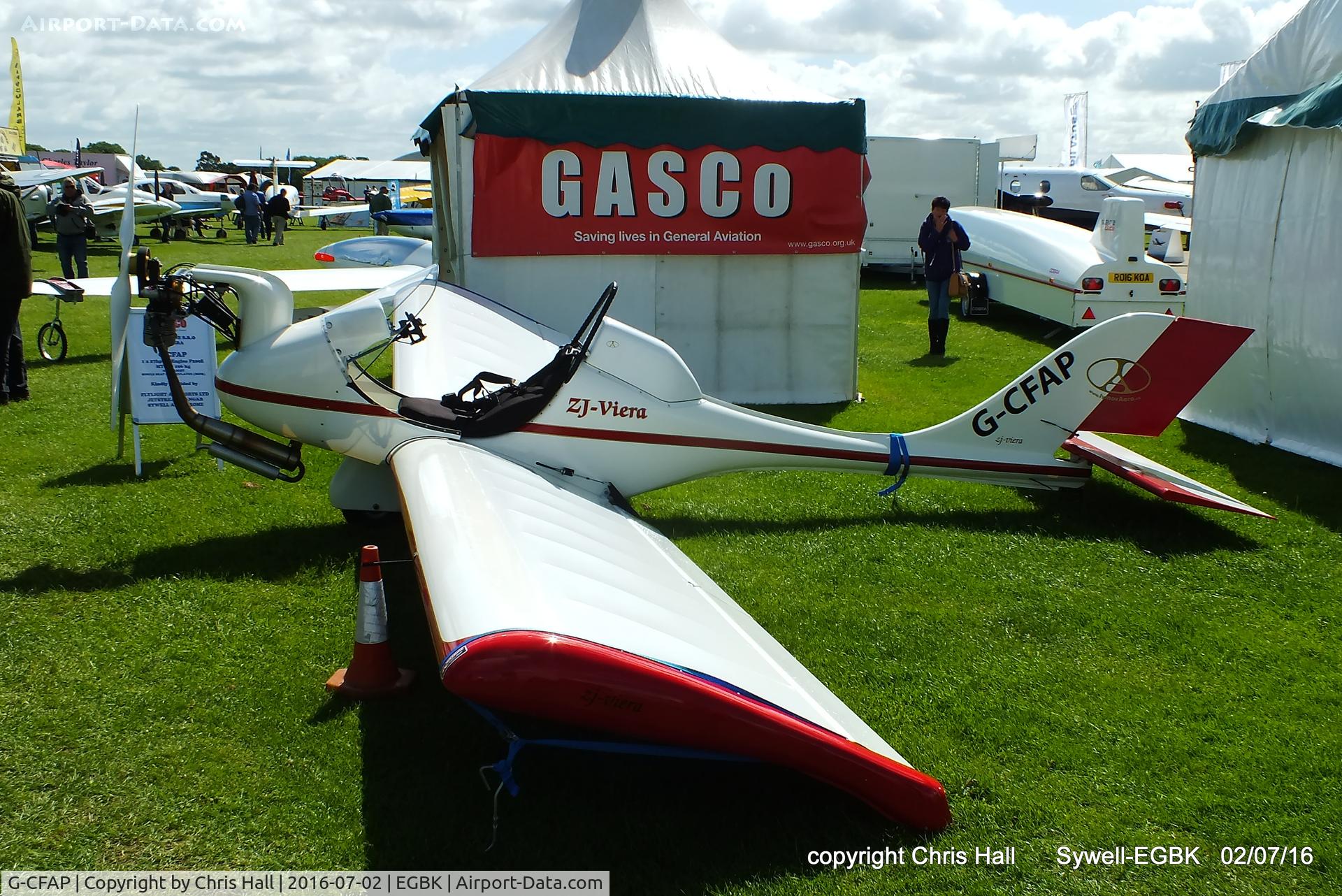 G-CFAP, 2008 Interplane ZJ-Viera C/N A5/08M, at Aeroexpo 2016