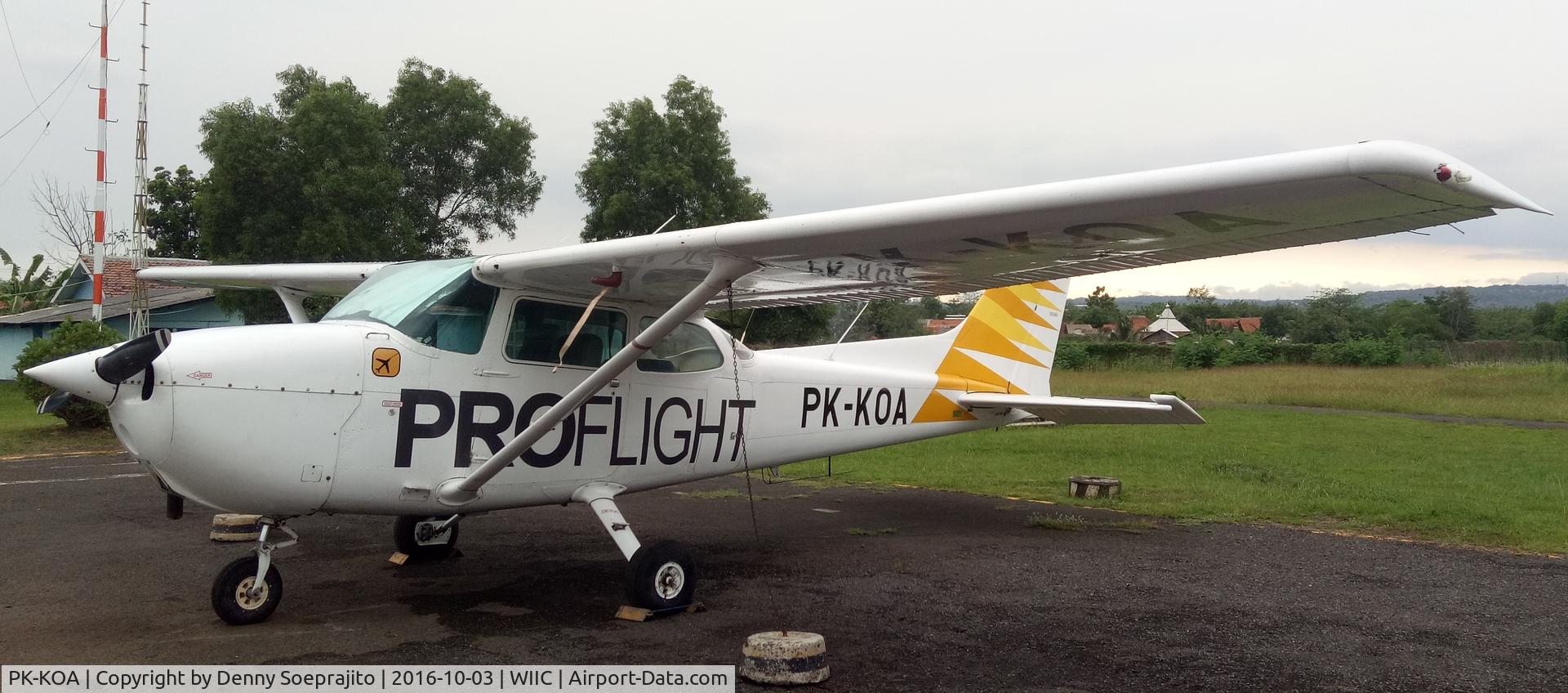 PK-KOA, Cessna C172P Skyhawk C/N 17274261, Proflight Pilot School