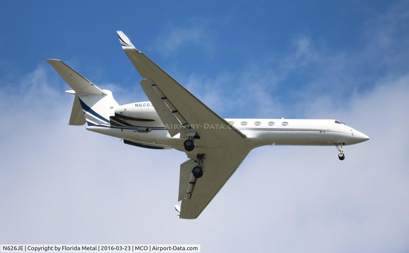 N626JE, Gulfstream Aerospace G-V C/N 642, Gulfstream 5