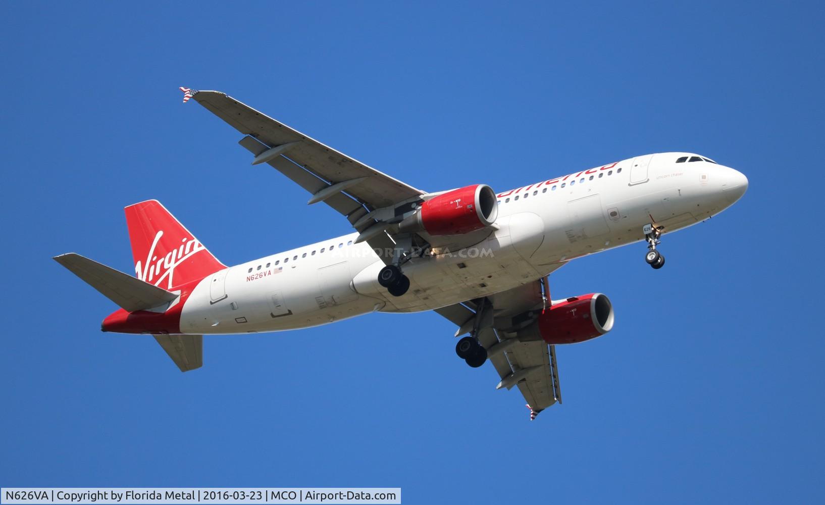 N626VA, 2006 Airbus A320-214 C/N 2830, Virgin America
