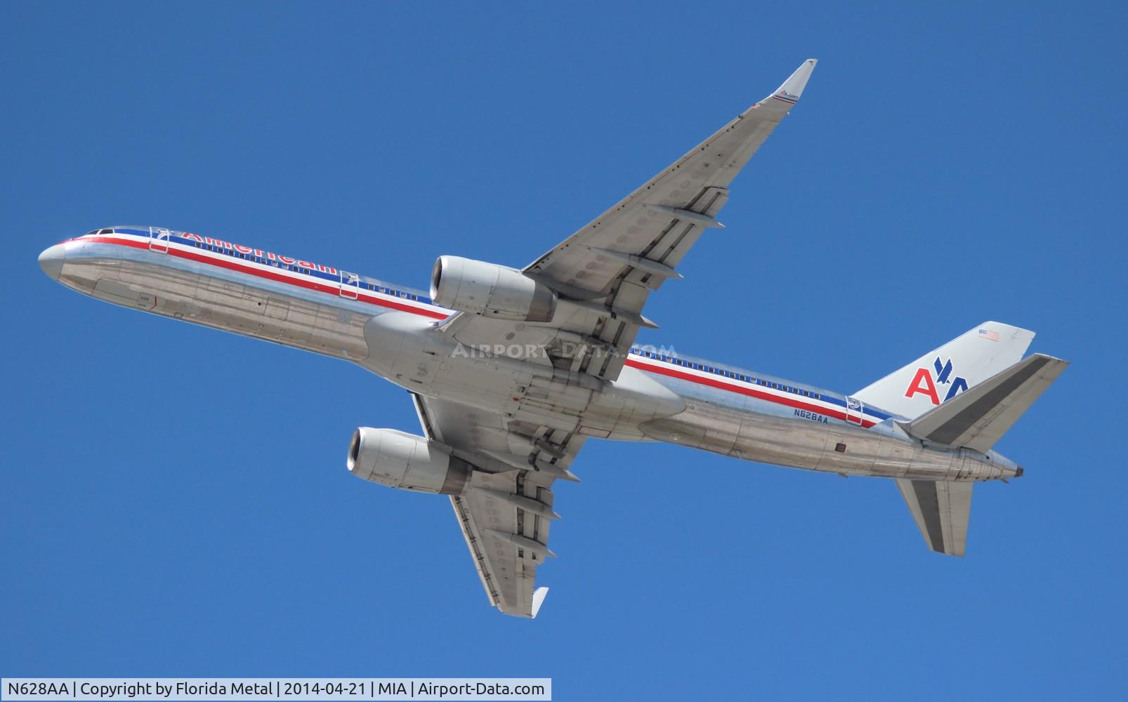 N628AA, 1990 Boeing 757-223 C/N 24586, American