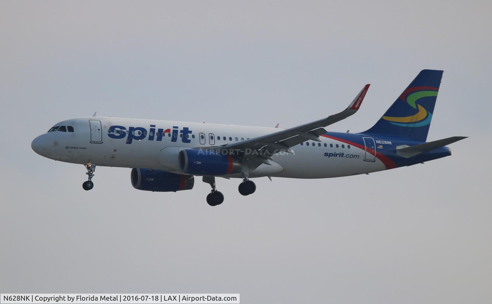 N628NK, 2014 Airbus A320-232 C/N 6193, Spirit