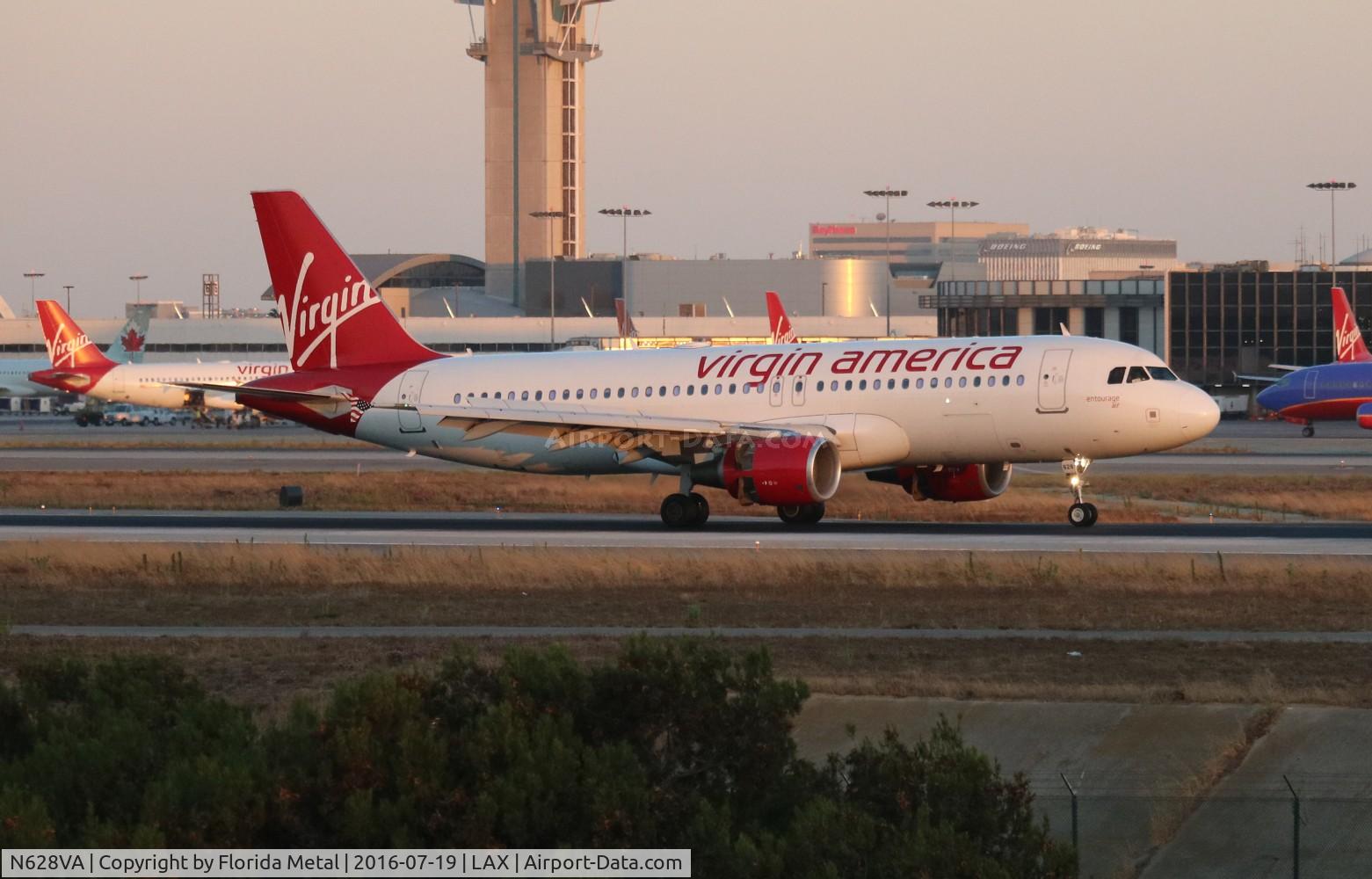 N628VA, 2007 Airbus A320-214 C/N 2993, Virgin America