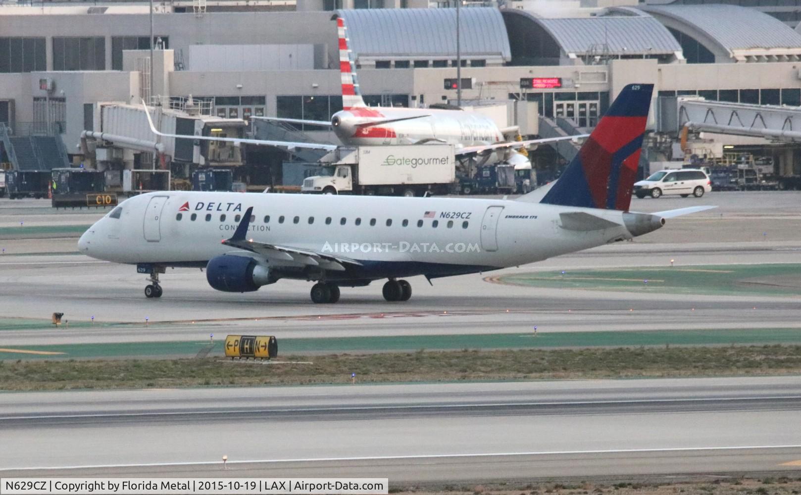 N629CZ, 2008 Embraer 175LR (ERJ-170-200LR) C/N 17000236, Delta Connection