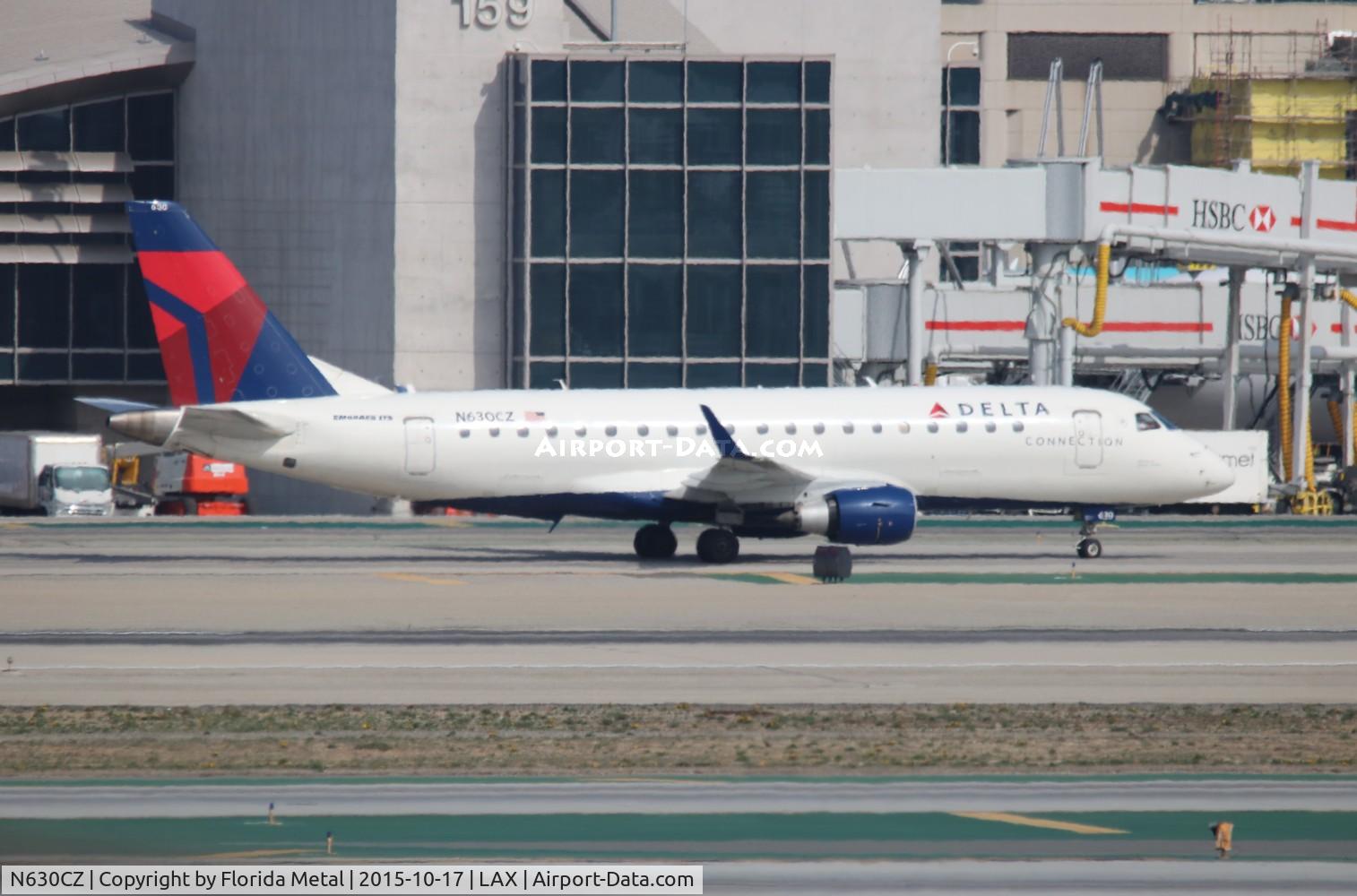 N630CZ, 2008 Embraer 175LR (ERJ-170-200LR) C/N 17000238, Delta Connection
