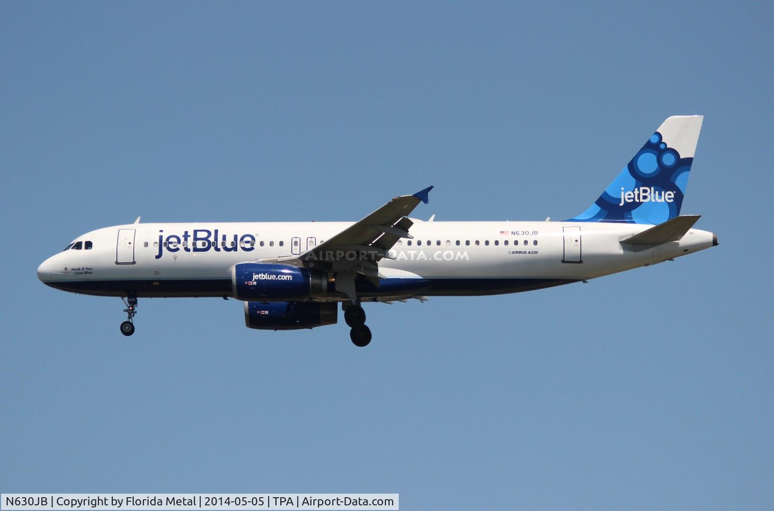 N630JB, 2005 Airbus A320-232 C/N 2640, Jet Blue