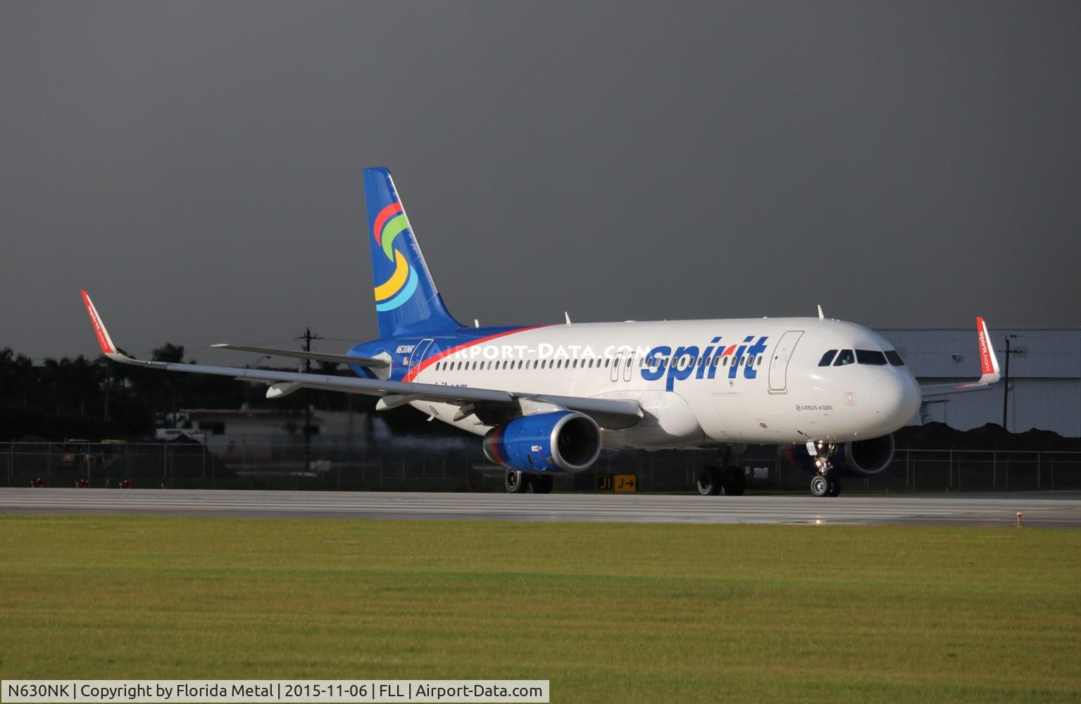 N630NK, 2014 Airbus A320-232 C/N 6304, Spirit