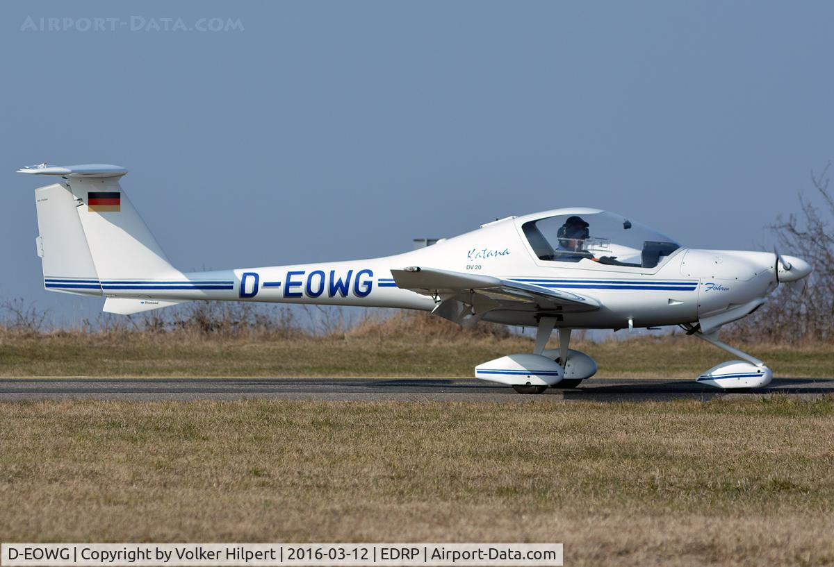 D-EOWG, Diamond DV-20 Katana C/N 20019, at Pirmasens