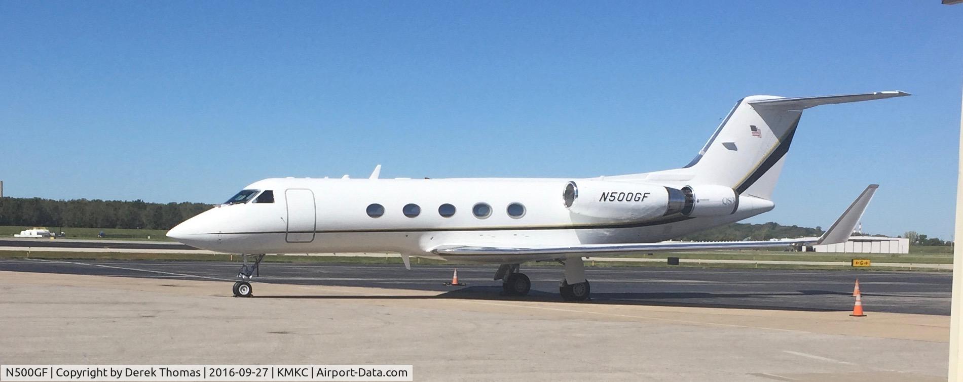 N500GF, 1986 Gulfstream Aerospace G-1159A Gulfstream III C/N 488, N500GF - now with Hush Kit installed.