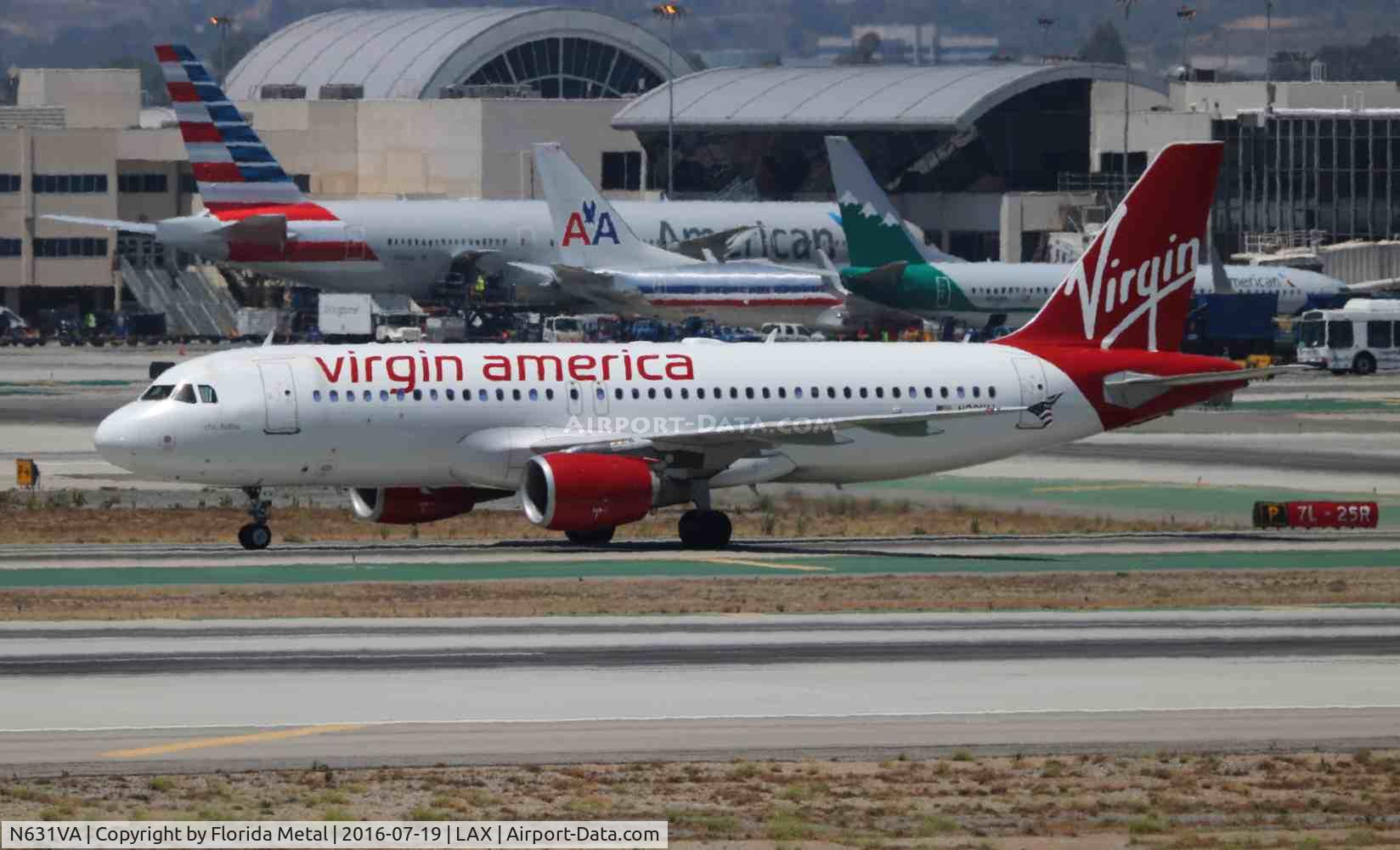 N631VA, 2007 Airbus A320-214 C/N 3135, Virgin