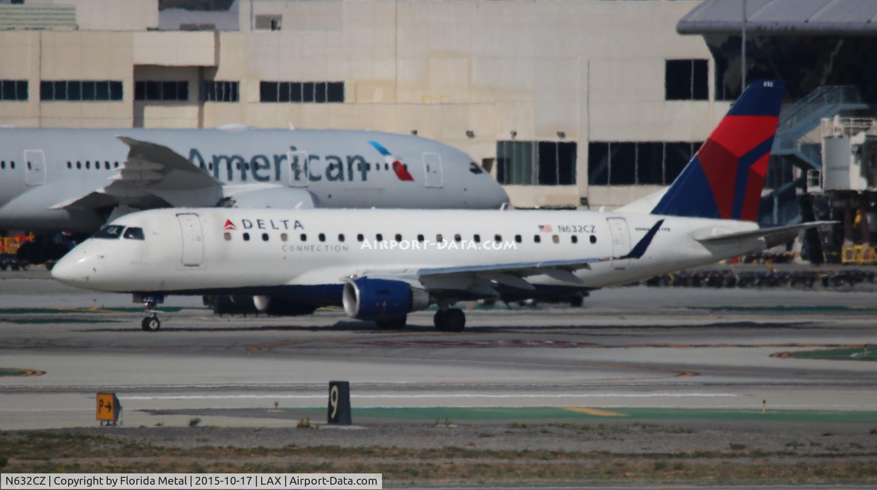 N632CZ, 2008 Embraer 175LR (ERJ-170-200LR) C/N 17000244, Delta Connection