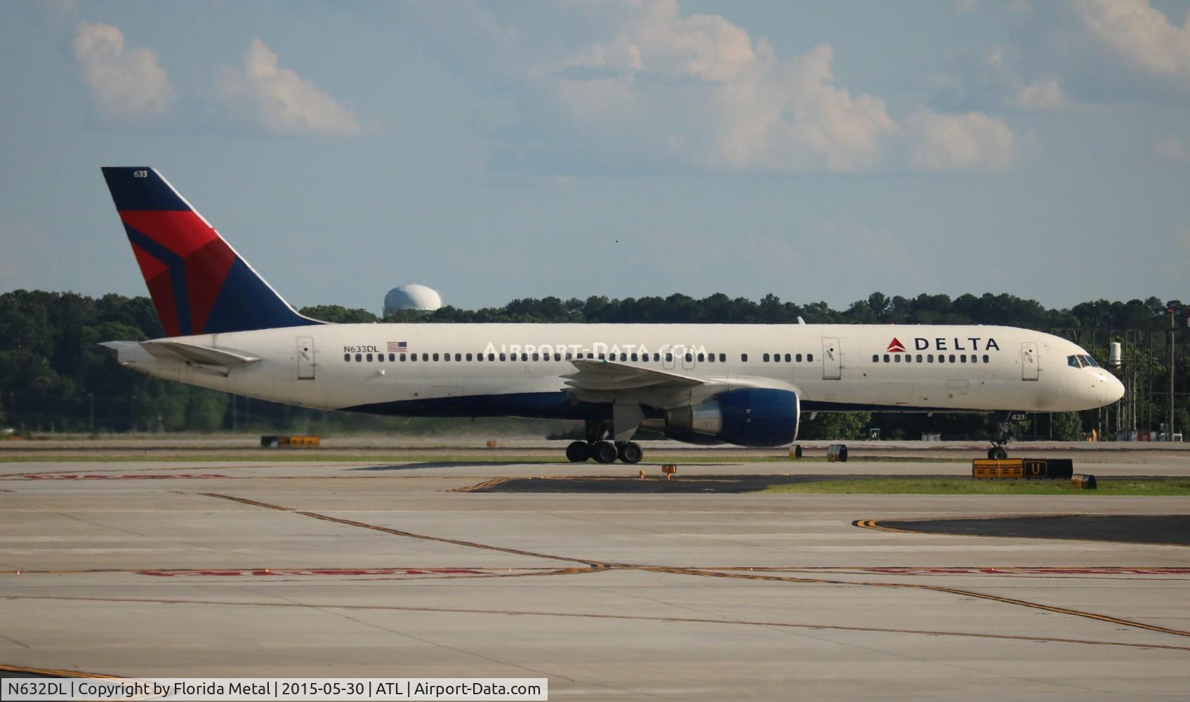 N632DL, 1987 Boeing 757-232 C/N 23613, Delta