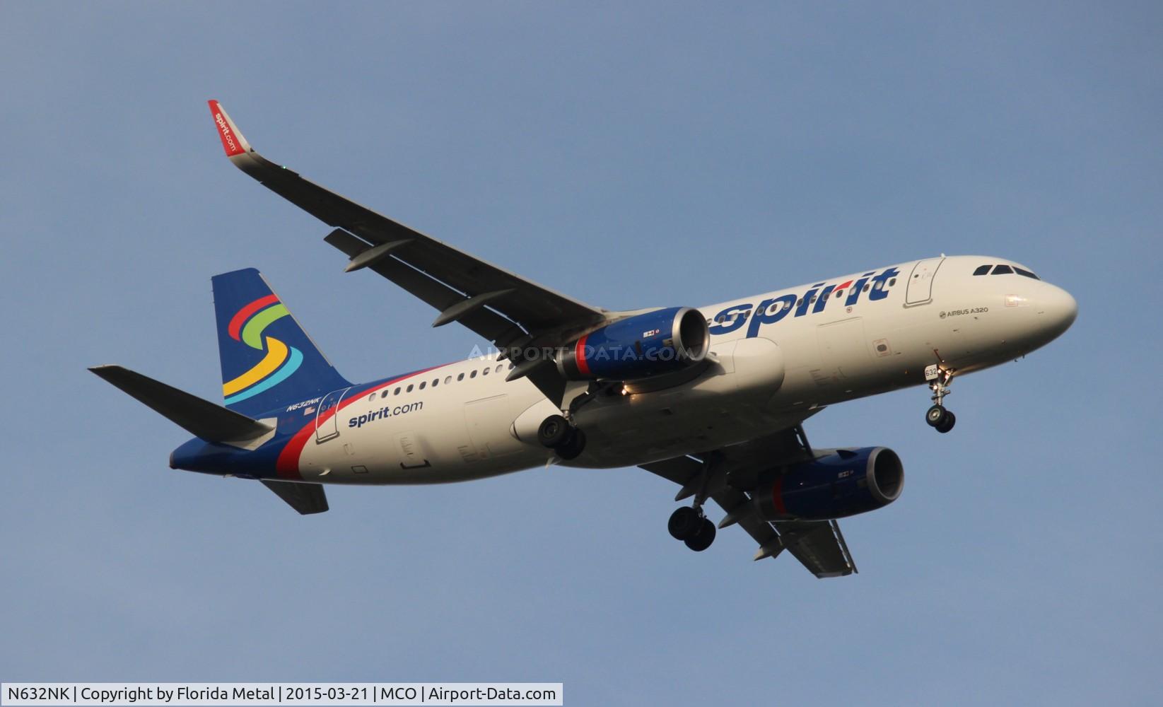 N632NK, 2014 Airbus A320-232 C/N 6331, Spirit