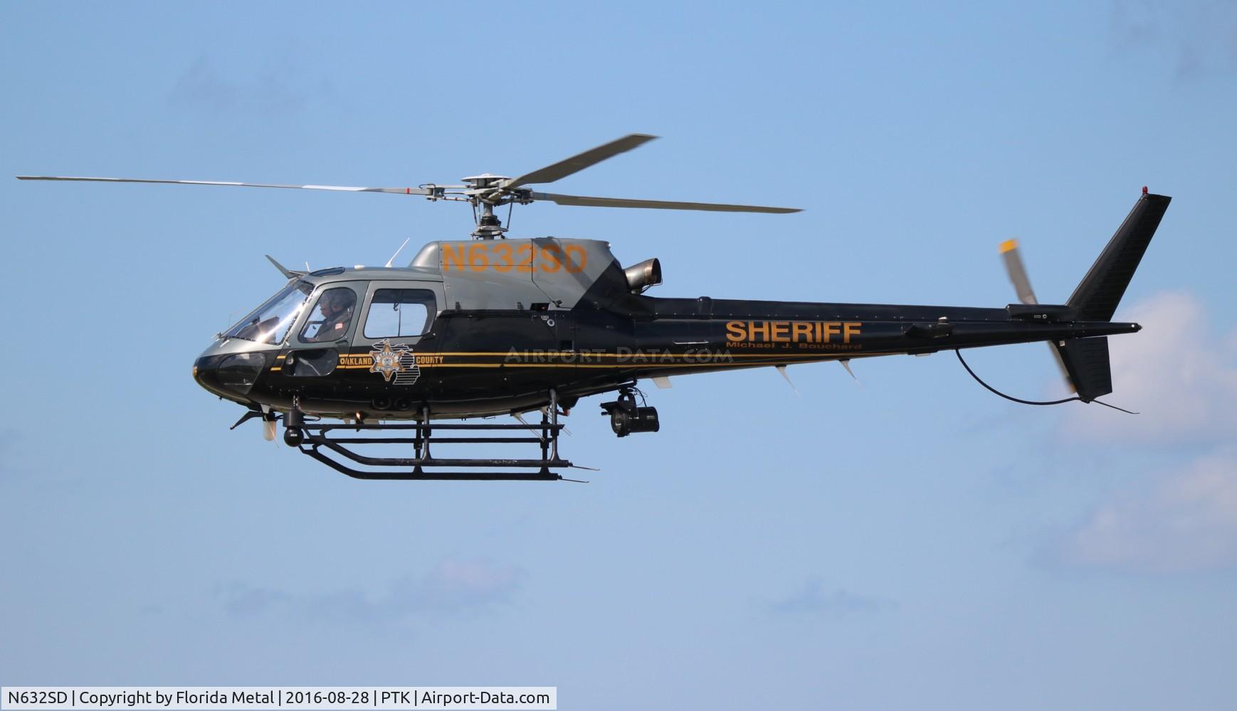 N632SD, 2002 Eurocopter AS-350B-2 Ecureuil Ecureuil C/N 3519, Oakland County Sheriff