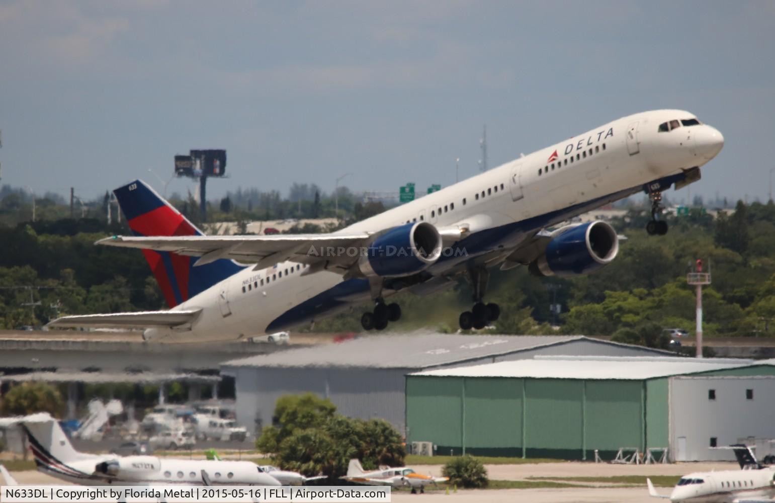 N633DL, 1987 Boeing 757-232 C/N 23614, Delta