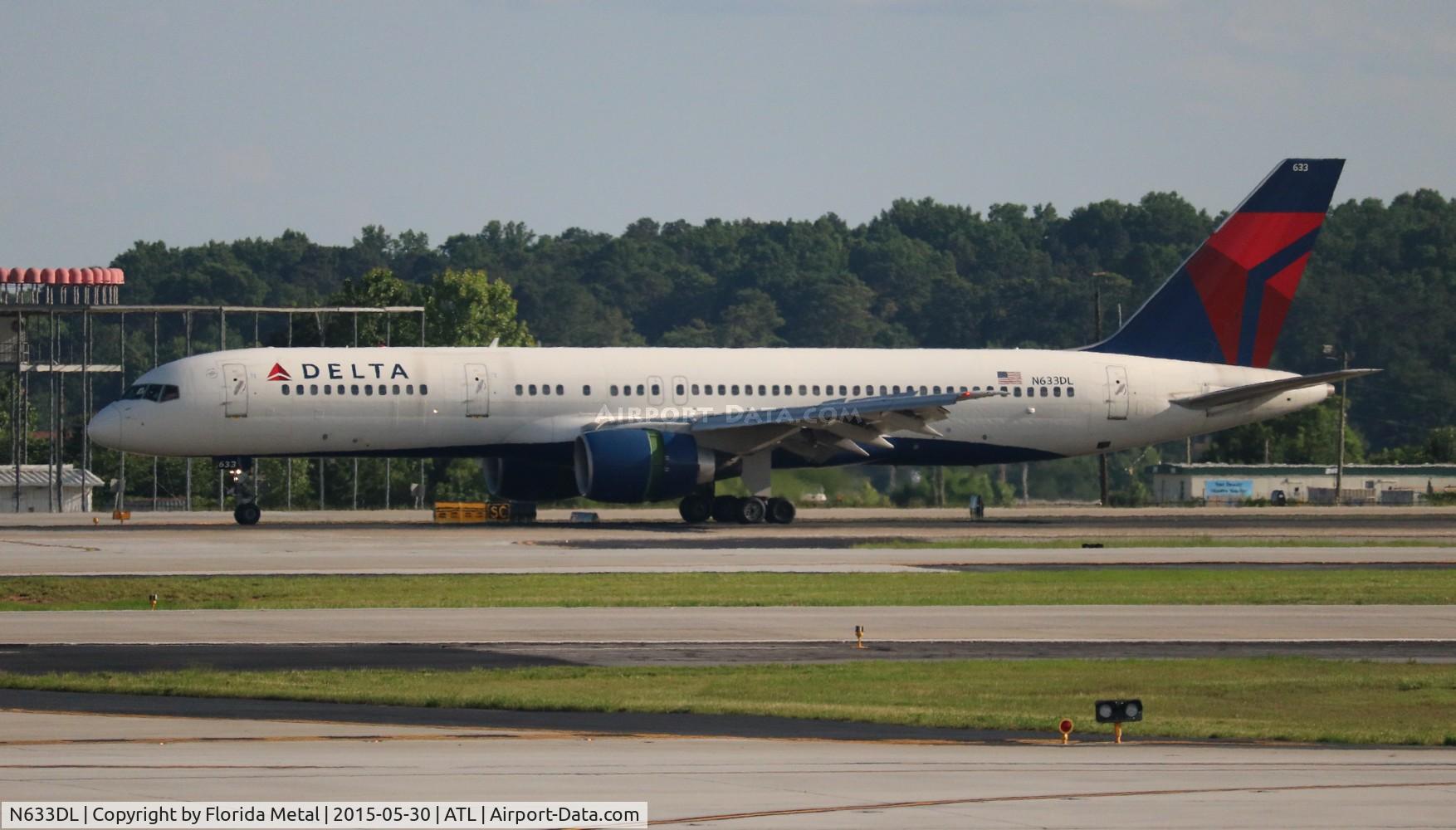 N633DL, 1987 Boeing 757-232 C/N 23614, Delta