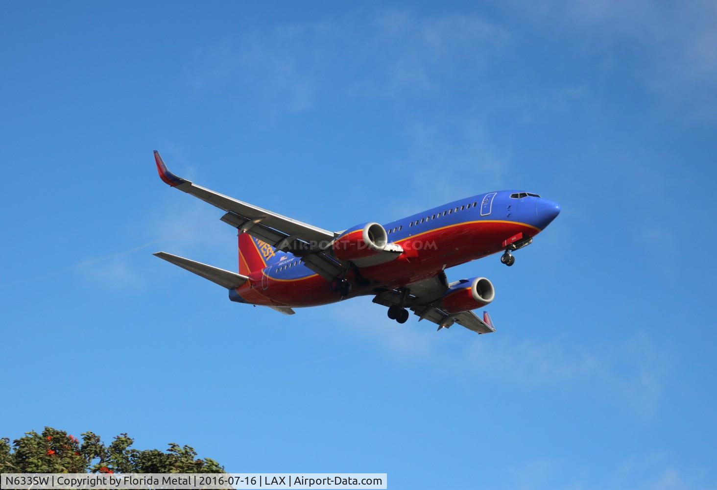 N633SW, 1996 Boeing 737-3H4 C/N 27936, Southwest