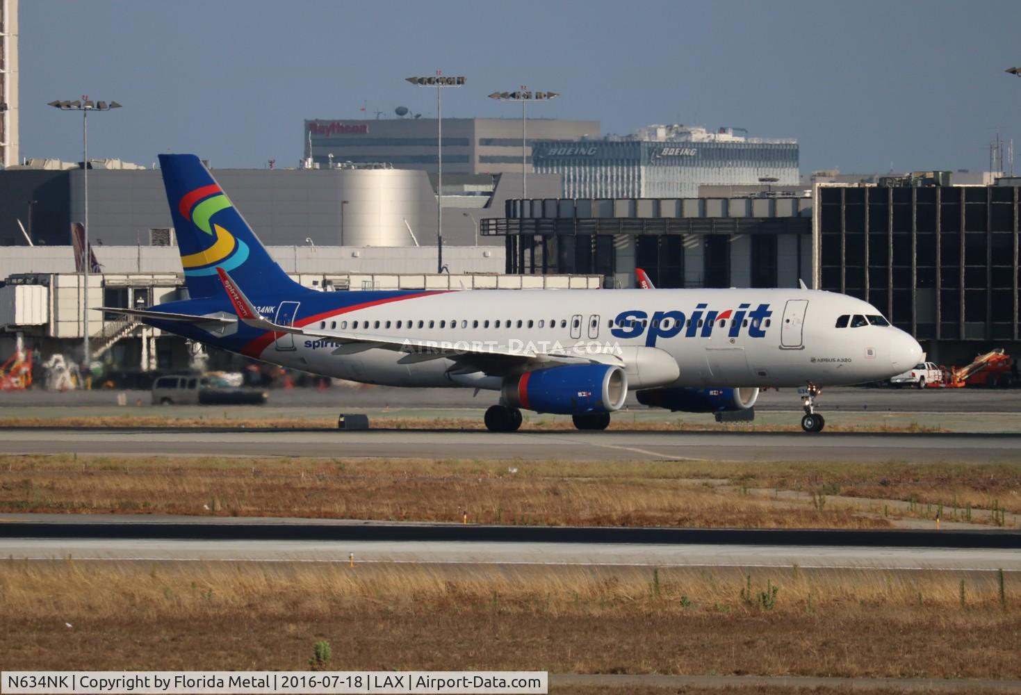 N634NK, 2014 Airbus A320-232 C/N 6370, Spirit