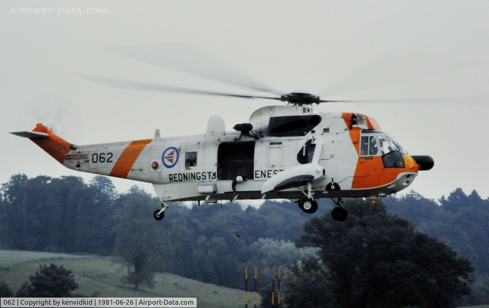062, 1972 Westland Sea King Mk.43 C/N WA747, At the World Helicopter Championships Bowood House, Calne, Wiltshire UK.