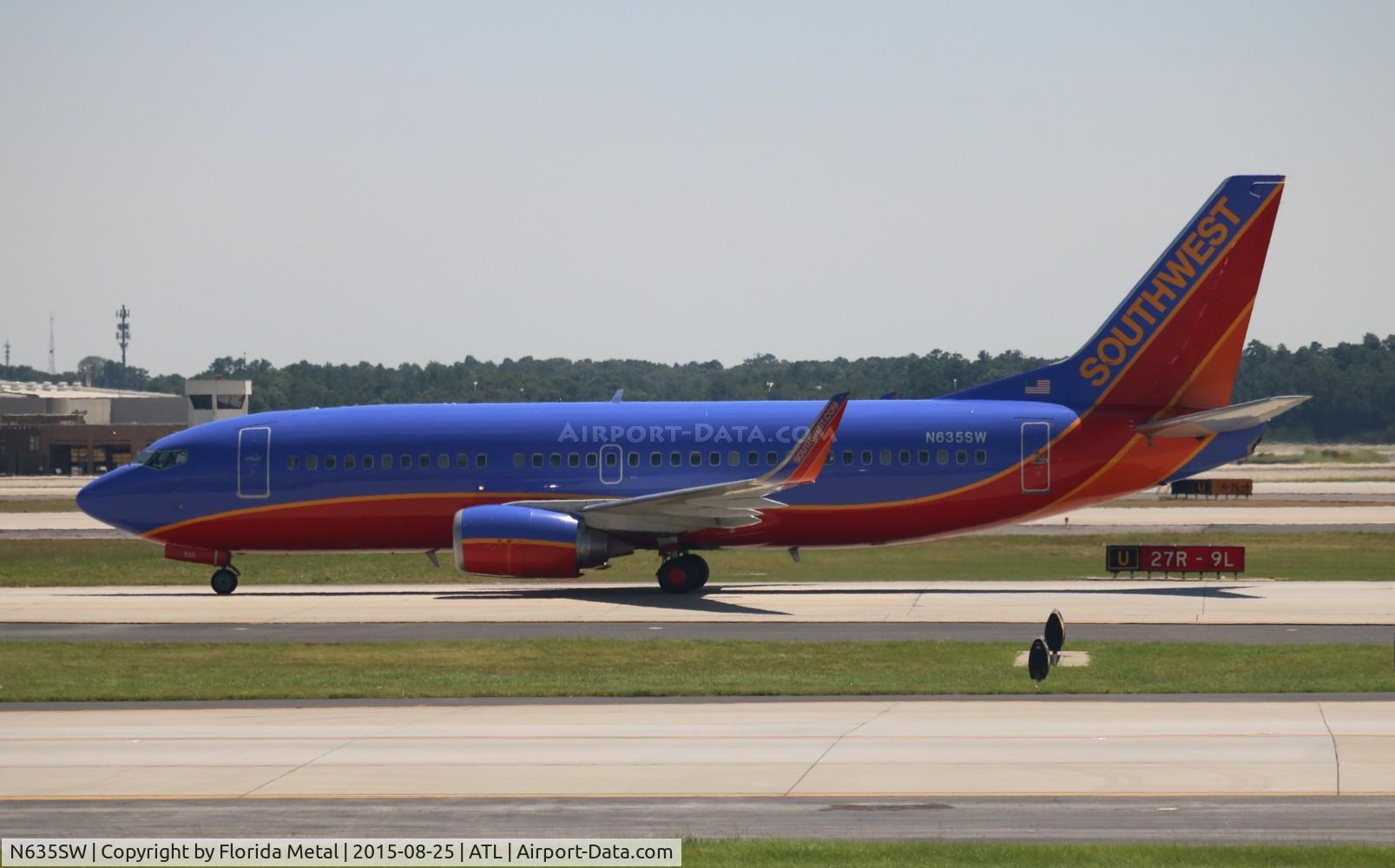 N635SW, 1996 Boeing 737-3H4 C/N 27708, Southwest