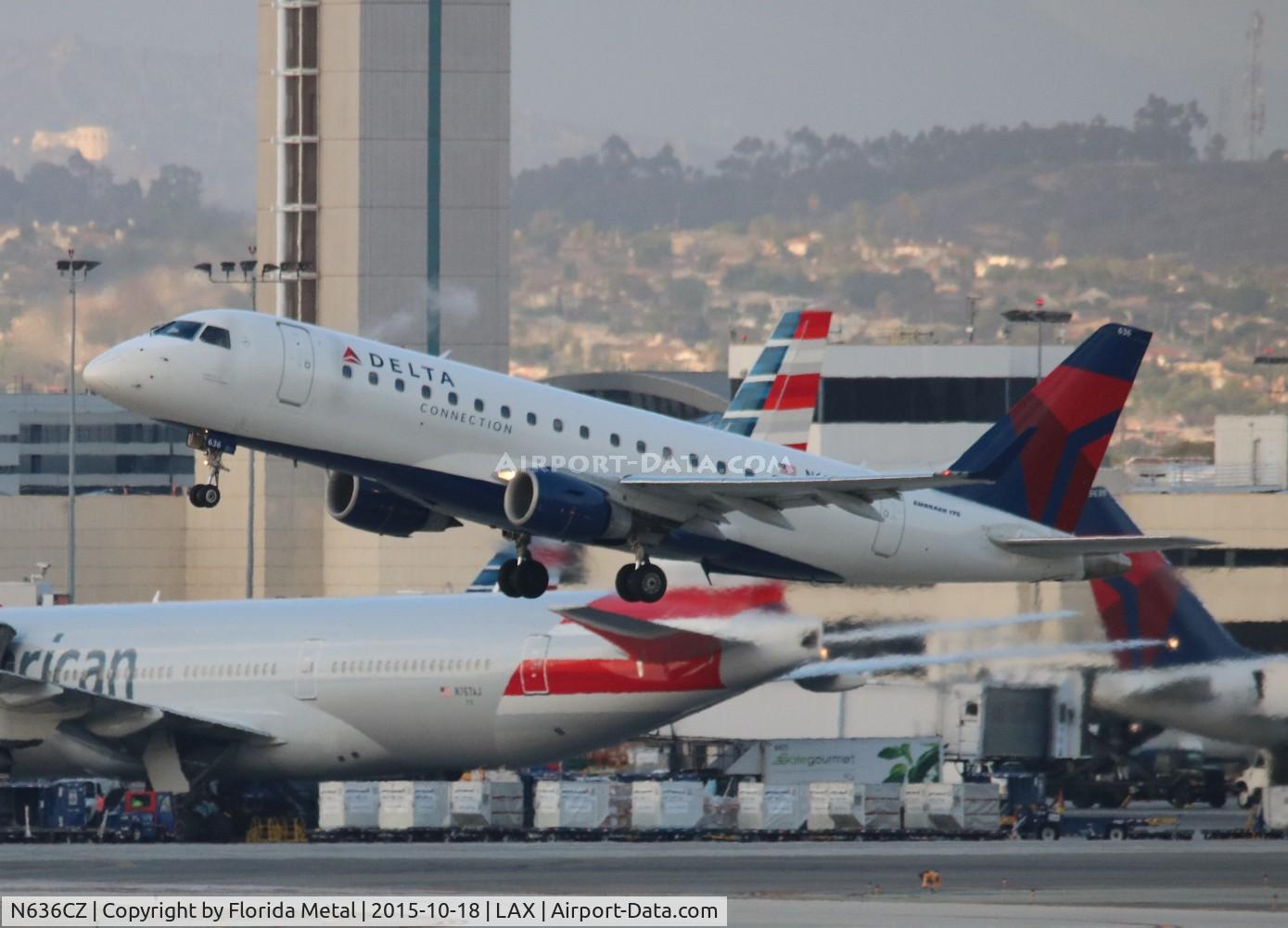 N636CZ, 2008 Embraer 175LR (ERJ-170-200LR) C/N 17000253, Delta Connection
