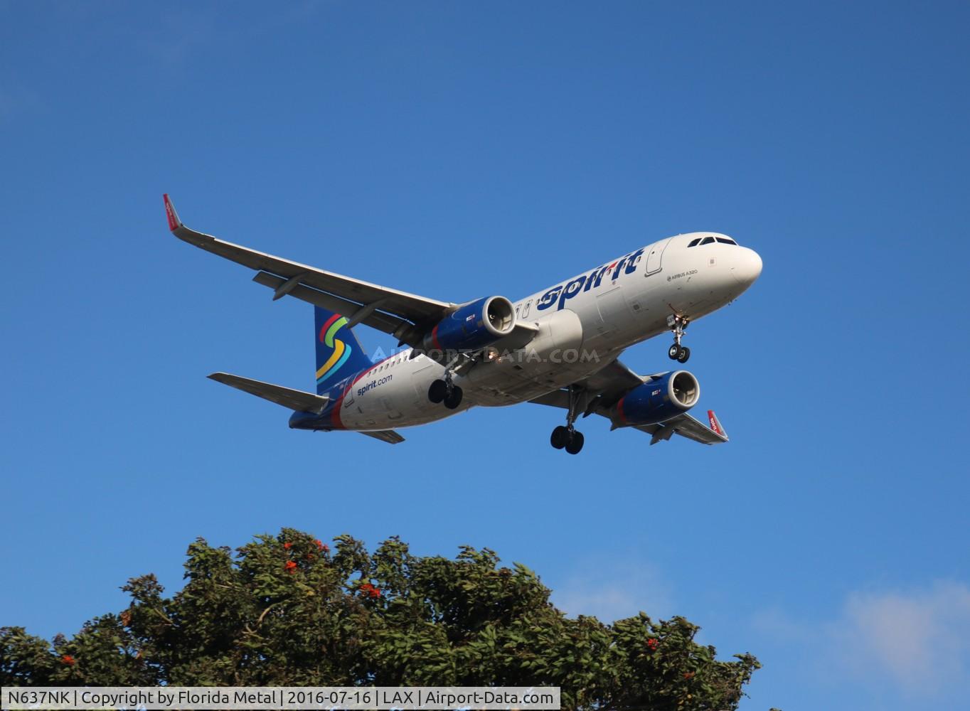 N637NK, 2015 Airbus A320-232 C/N 6436, Spirit