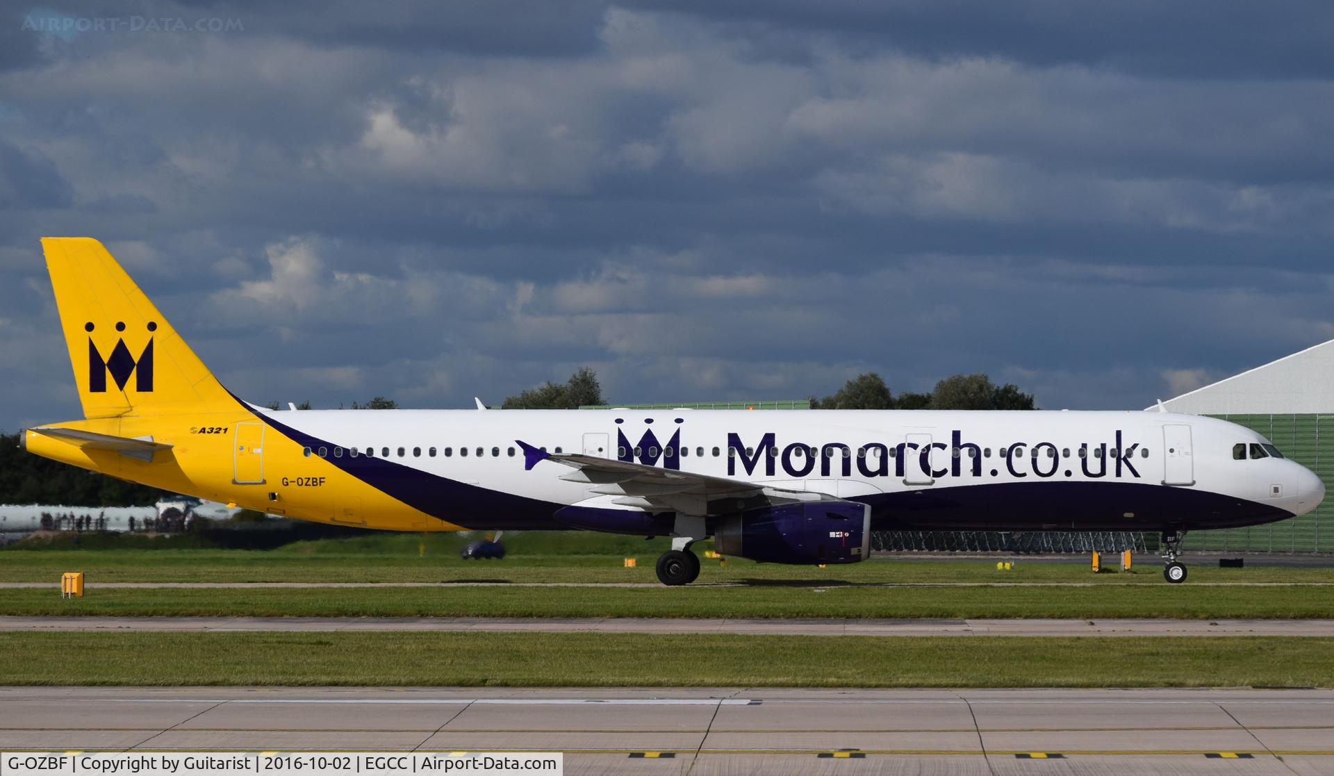 G-OZBF, 2002 Airbus A321-231 C/N 1763, At Manchester