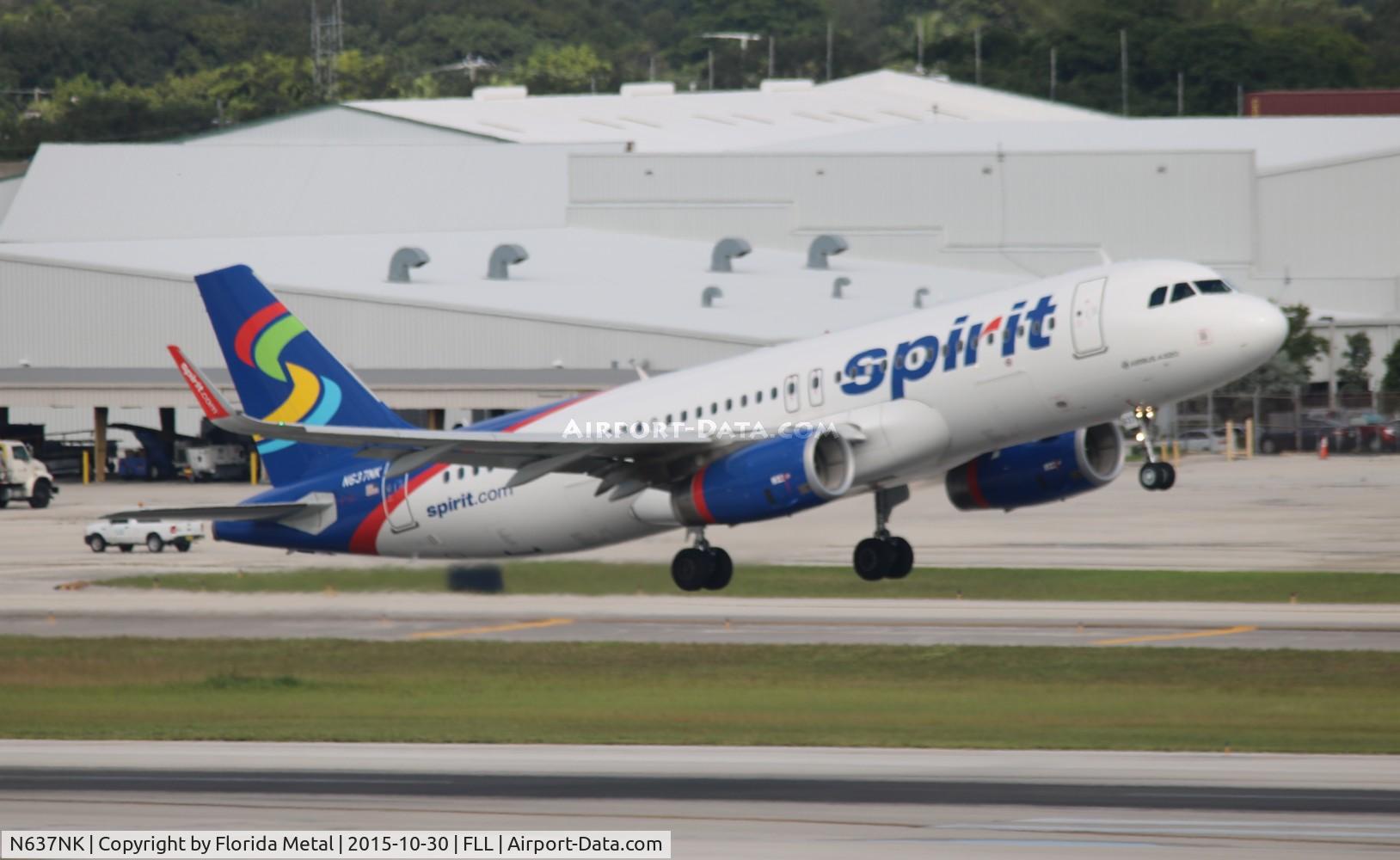 N637NK, 2015 Airbus A320-232 C/N 6436, Spirit