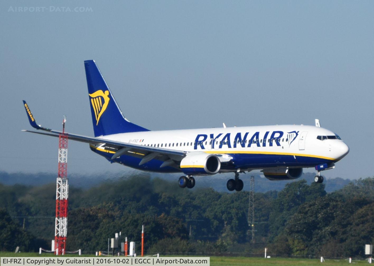 EI-FRZ, 2016 Boeing 737-8AS C/N 44749, At Manchester