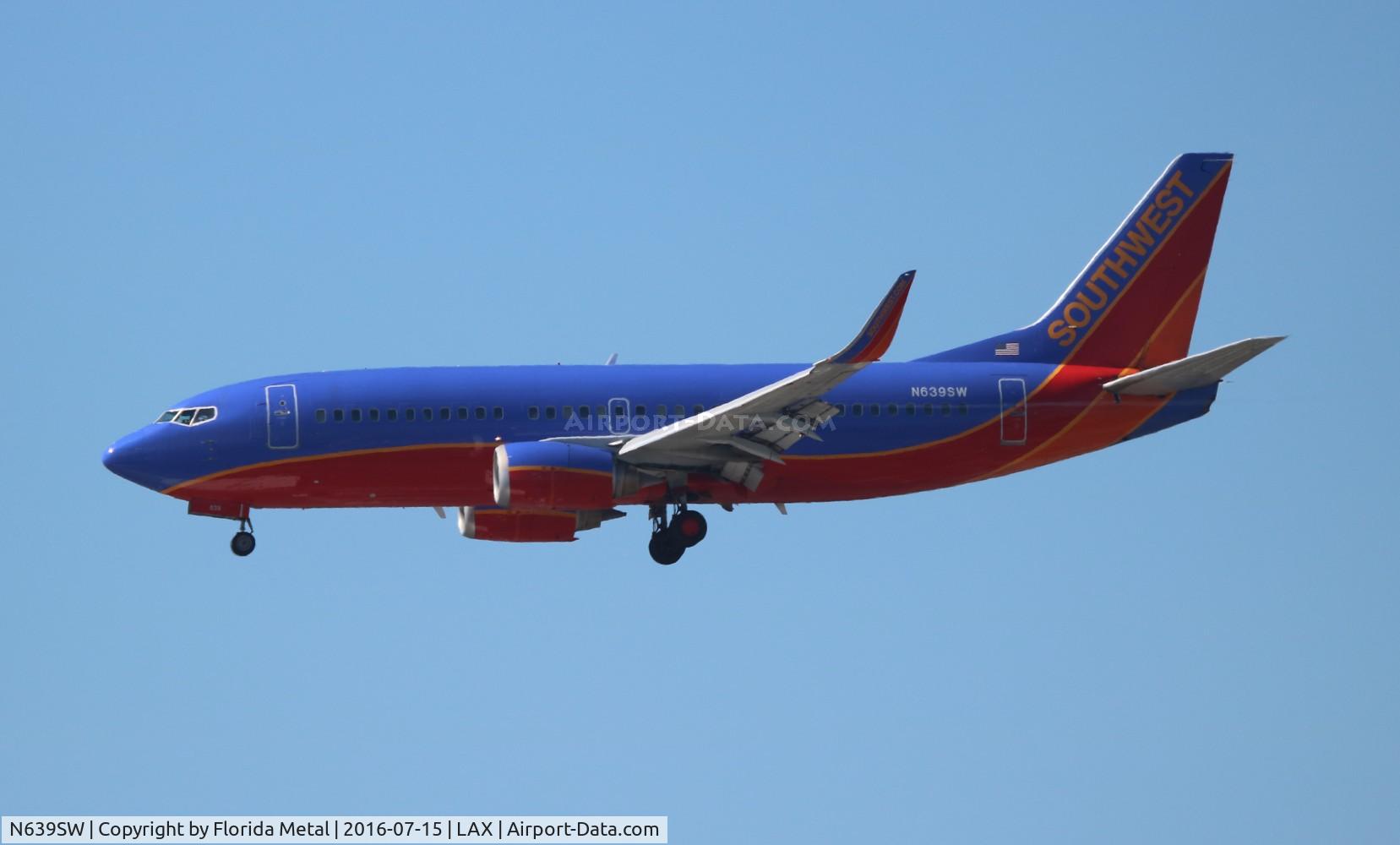 N639SW, 1996 Boeing 737-3H4 C/N 27712, Southwest