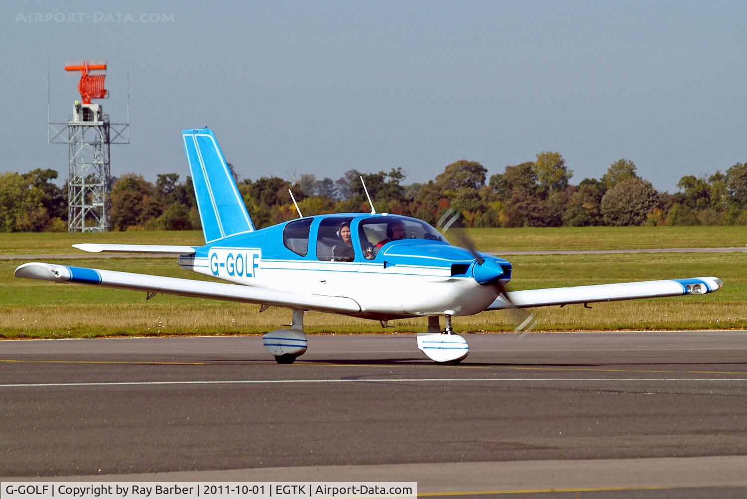 G-GOLF, 1982 Socata TB-10 Tobago C/N 250, Socata TB-10 Tobago [250] Oxford-Kidlington~G 01/10/2011