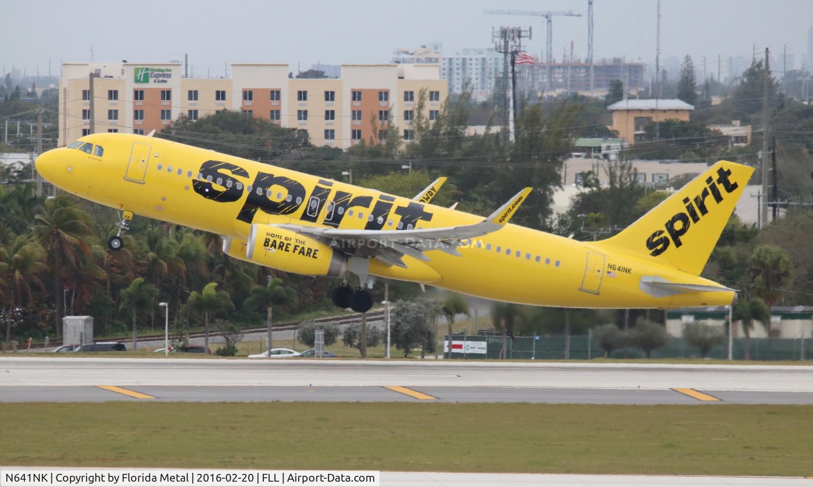 N641NK, 2015 Airbus A320-232 C/N 6566, Spirit