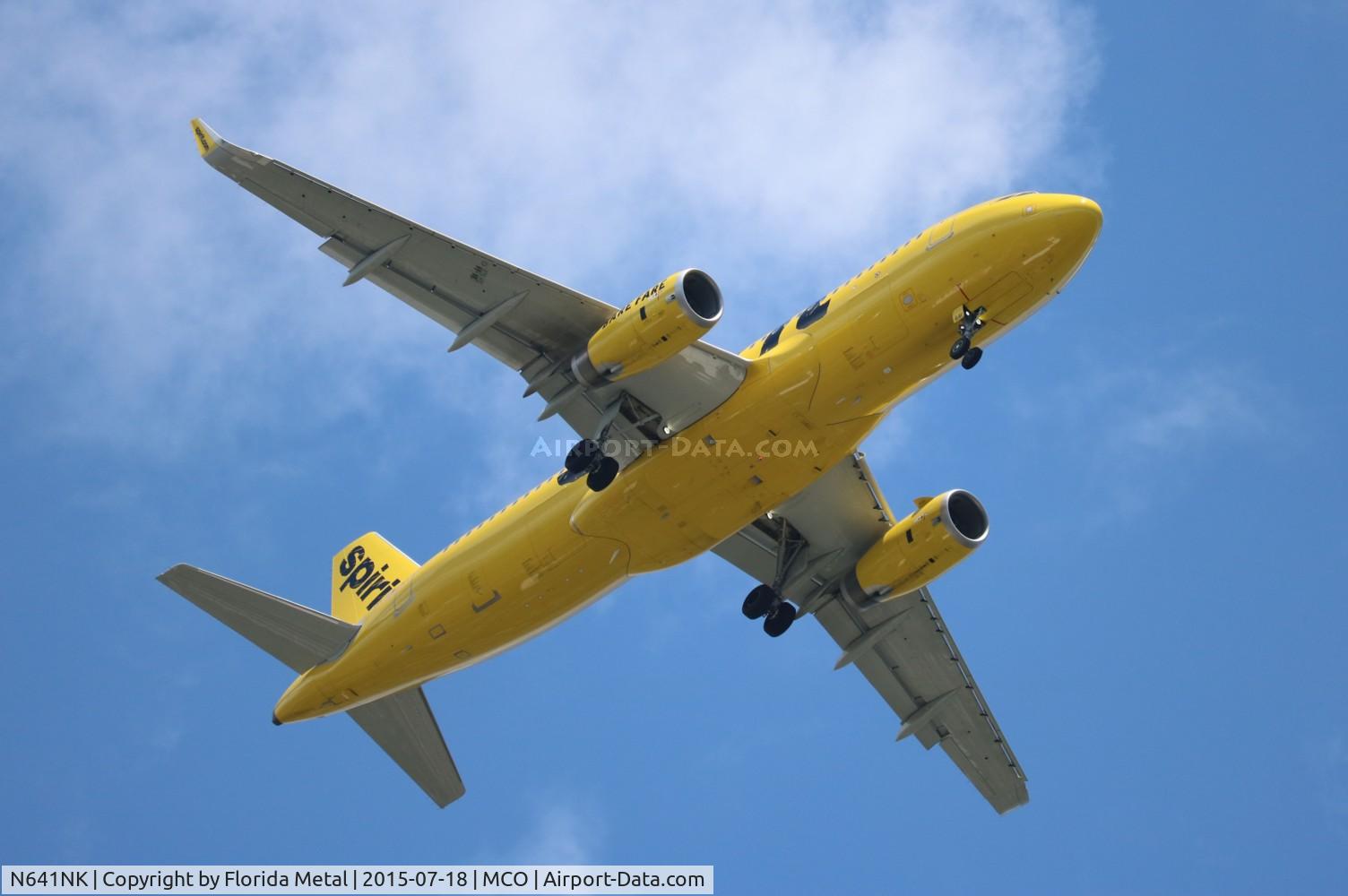 N641NK, 2015 Airbus A320-232 C/N 6566, Spirit