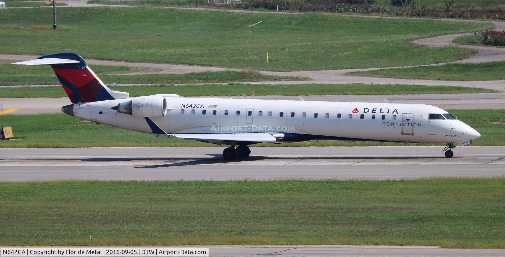 N642CA, 2003 Bombardier CRJ-700 (CL-600-2C10) Regional Jet C/N 10125, Delta Connection
