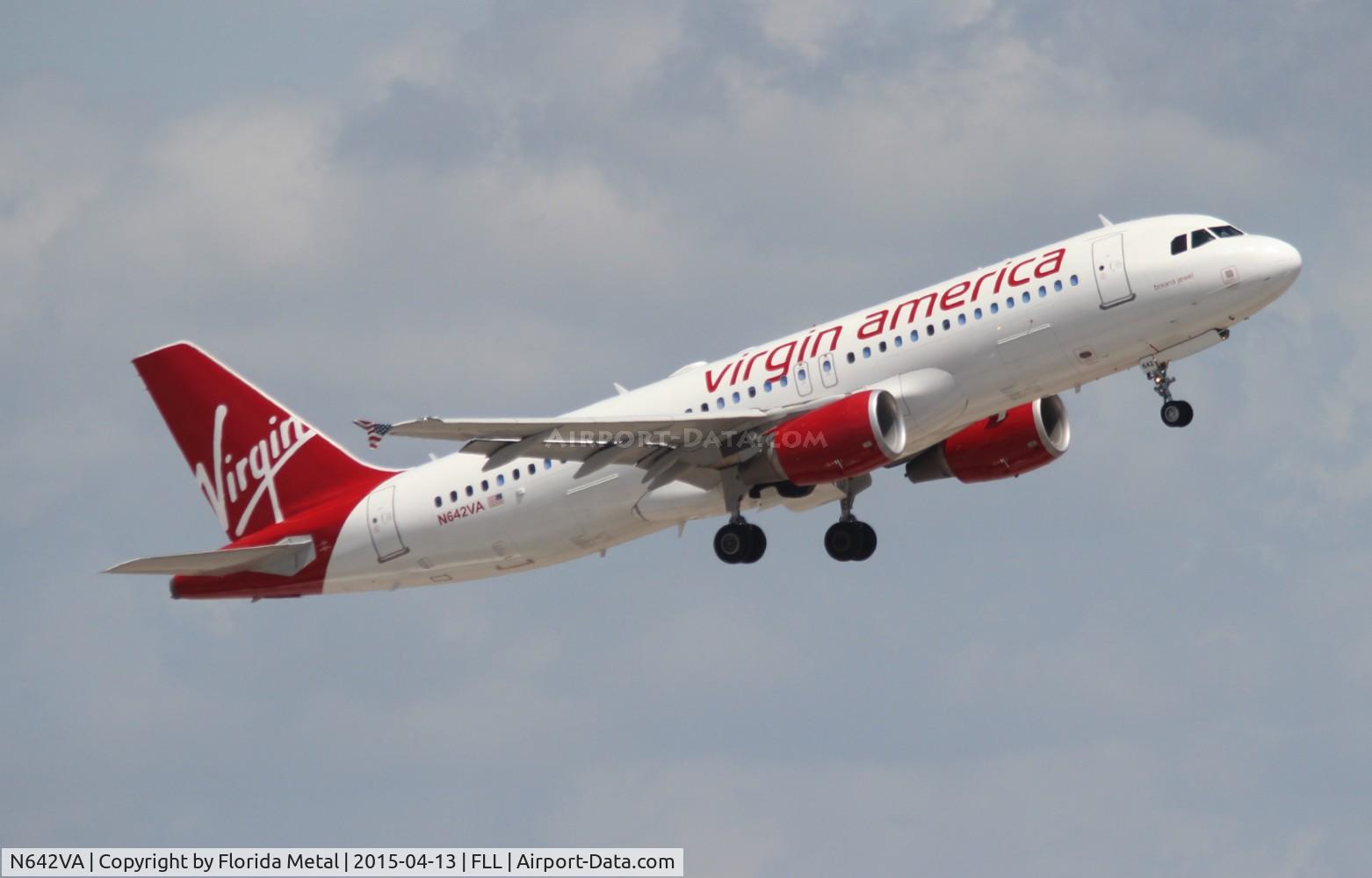 N642VA, 2008 Airbus A320-214 C/N 3670, Virgin America