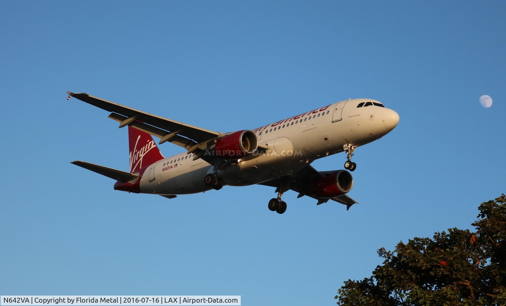 N642VA, 2008 Airbus A320-214 C/N 3670, Virgin America