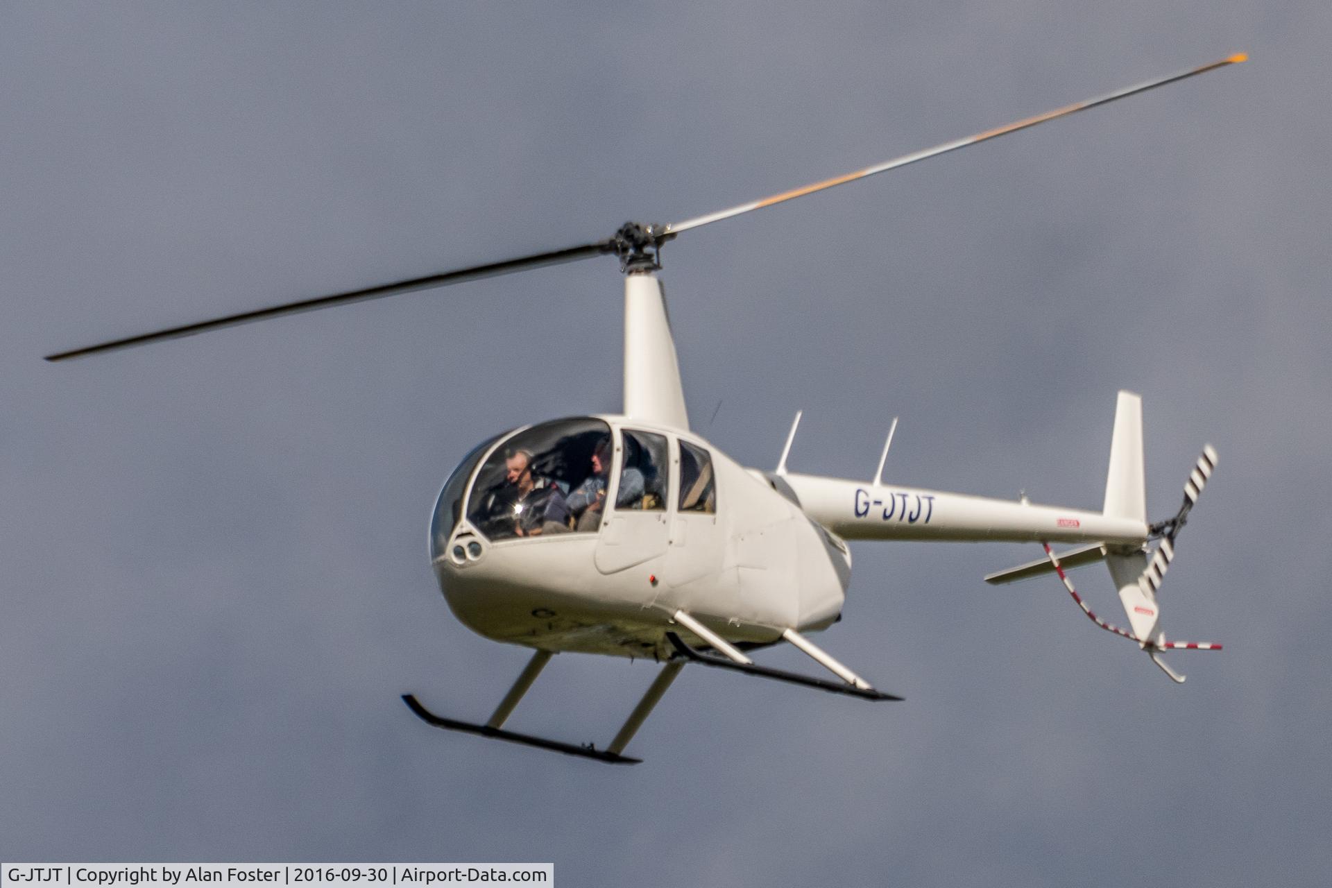 G-JTJT, 2008 Robinson R44  Raven II C/N 1848, Taken over Sculthorpe Moor Nature Reserve
