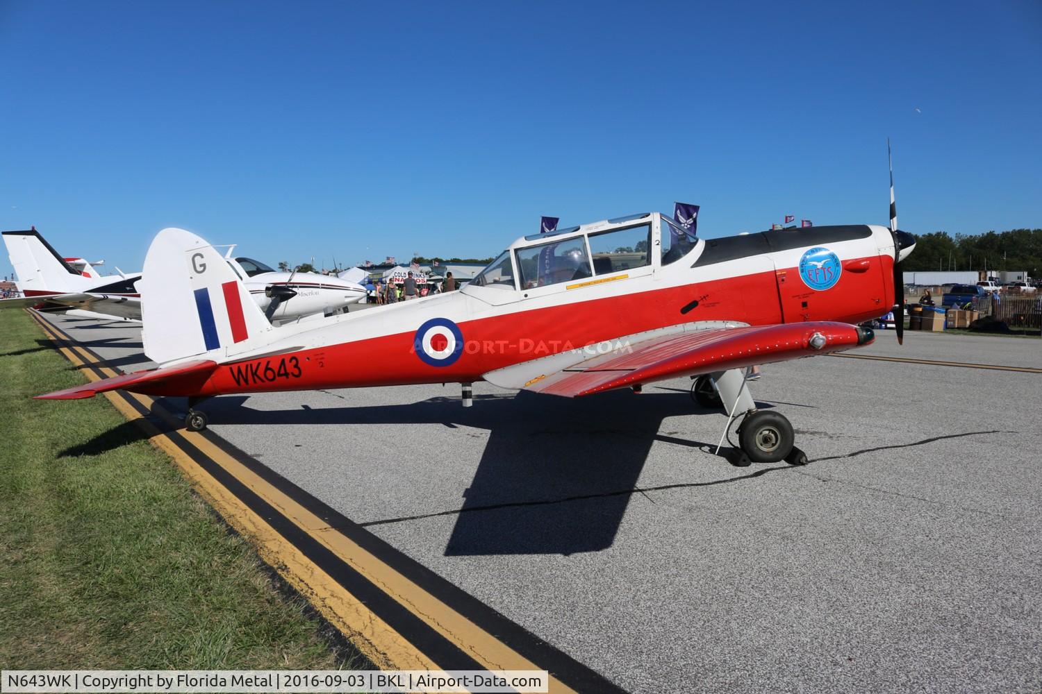 N643WK, 1952 De Havilland DHC-1 Chipmunk T.10 C/N C1/0660-DHB.f549, Chipmunk