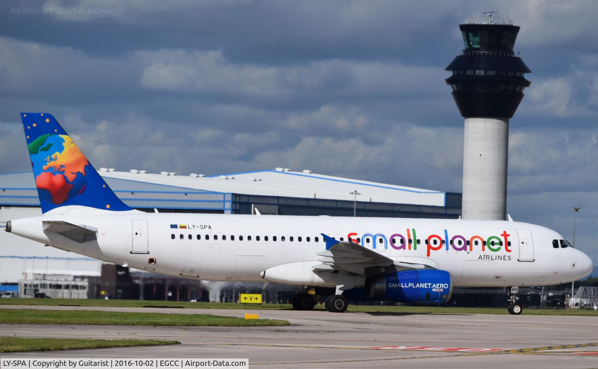 LY-SPA, 2002 Airbus A320-232 C/N 1715, At Manchester