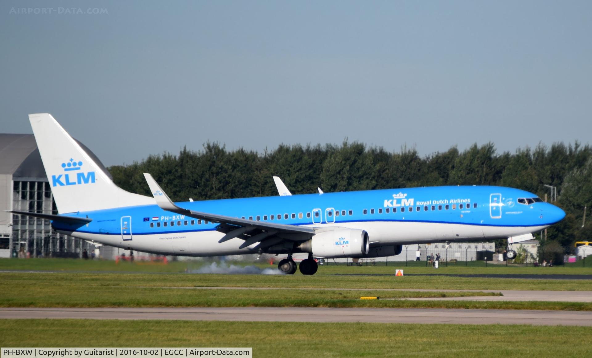 PH-BXW, 2007 Boeing 737-8K2 C/N 30360, At Manchester