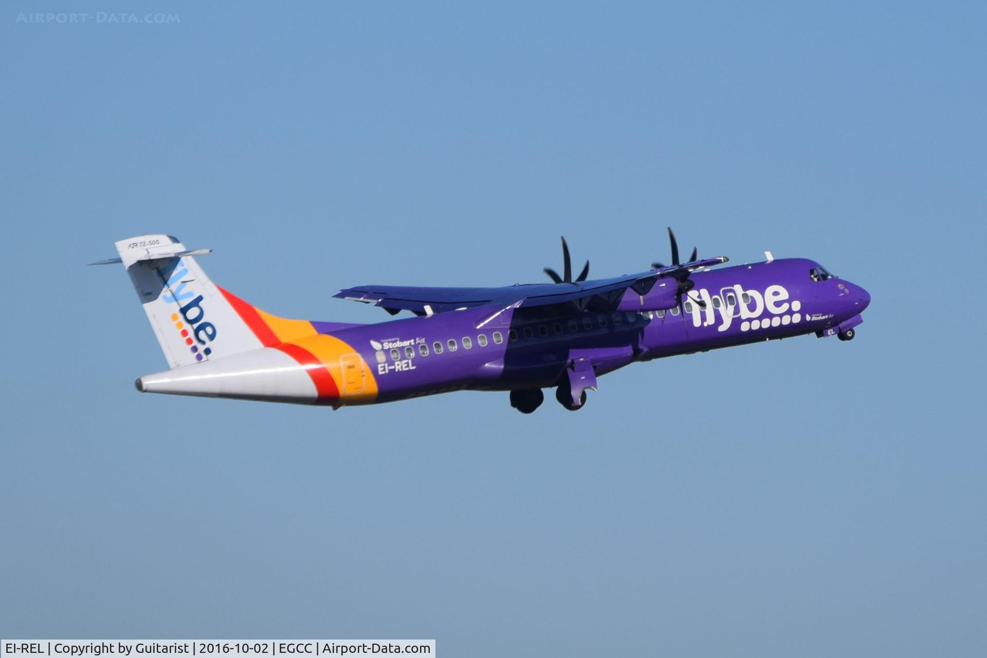 EI-REL, 2007 ATR 72-212A C/N 748, At Manchester