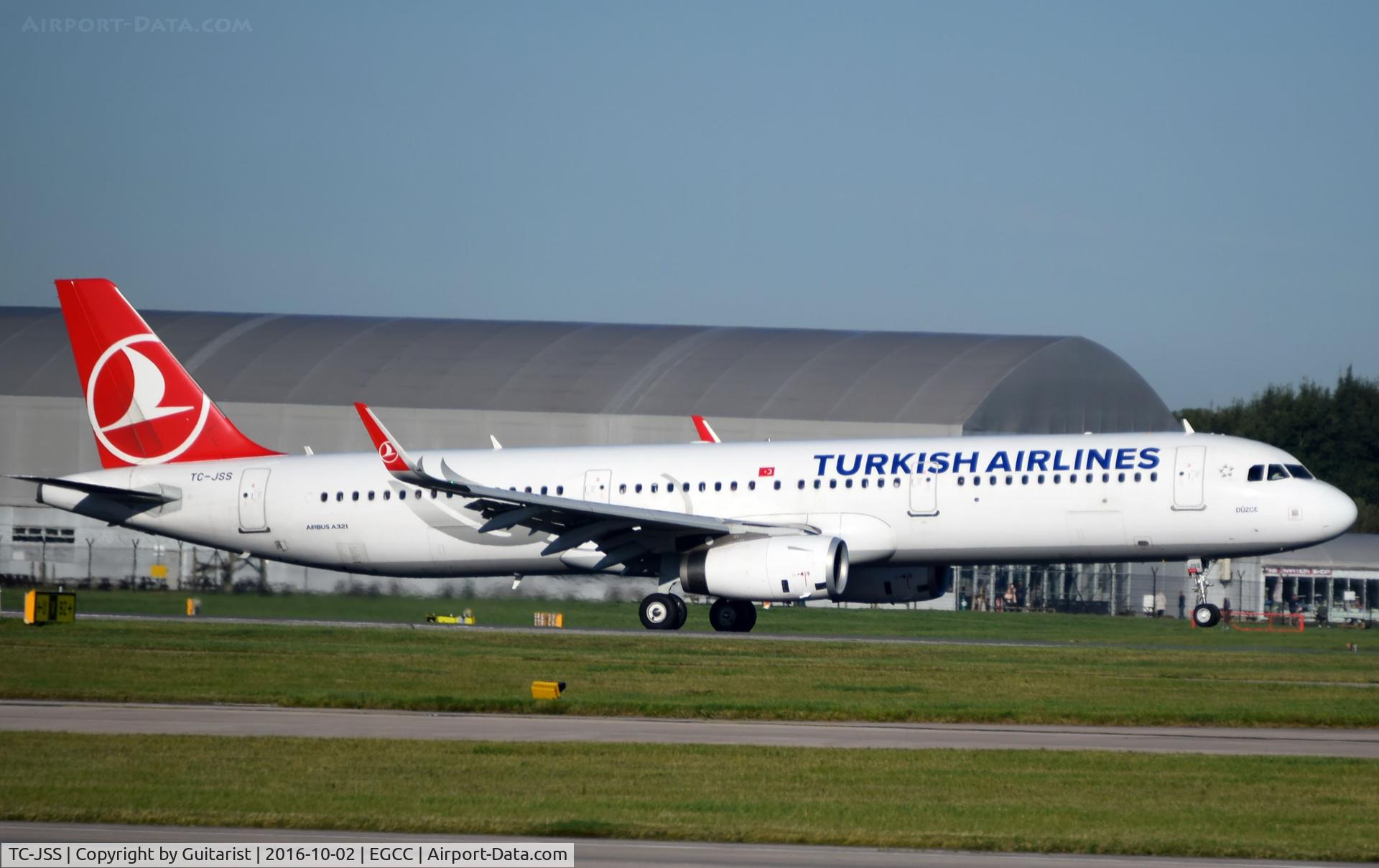 TC-JSS, 2015 Airbus A321-231 C/N 6657, At Manchester