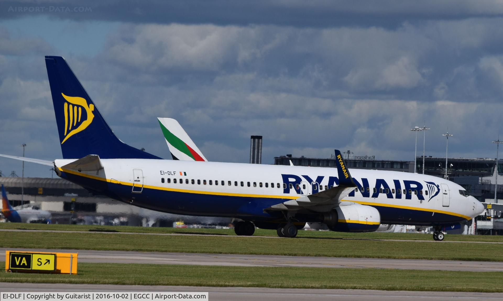 EI-DLF, 2006 Boeing 737-8AS C/N 33588, At Manchester