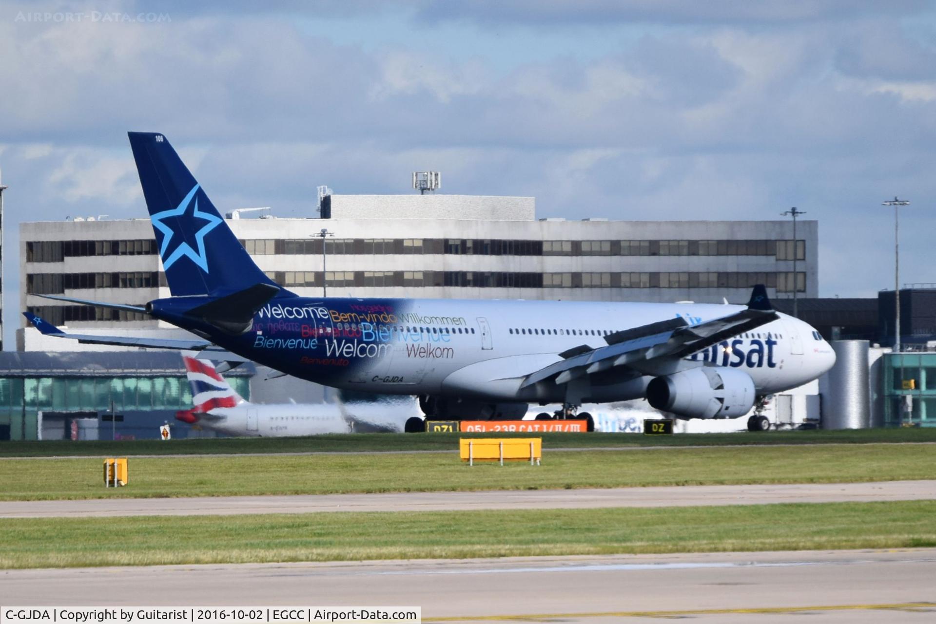C-GJDA, 1998 Airbus A330-243 C/N 0248, At Manchester