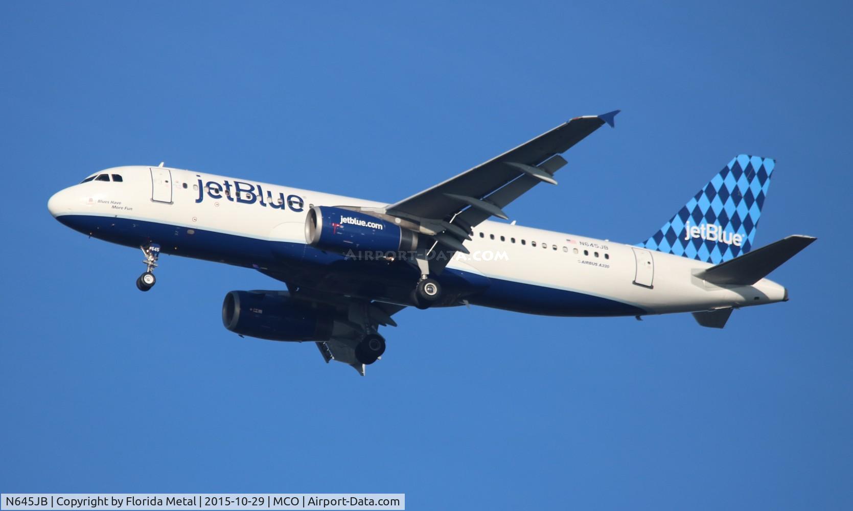 N645JB, 2006 Airbus A320-232 C/N 2900, Jet Blue