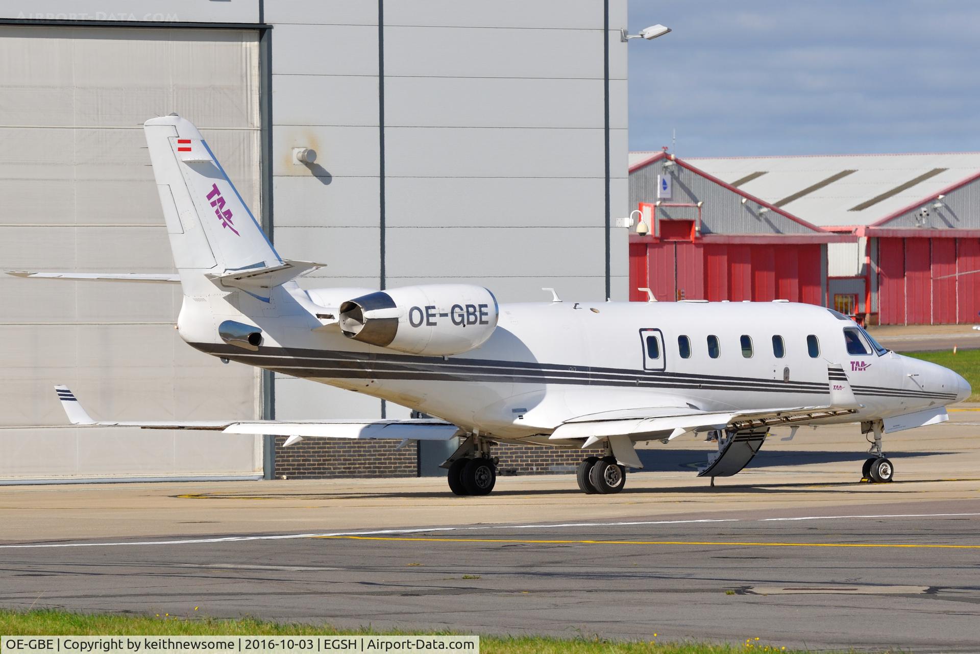 OE-GBE, 1998 Israel Aircraft Industries 1125A Astra SPX C/N 107, Nice Visitor.